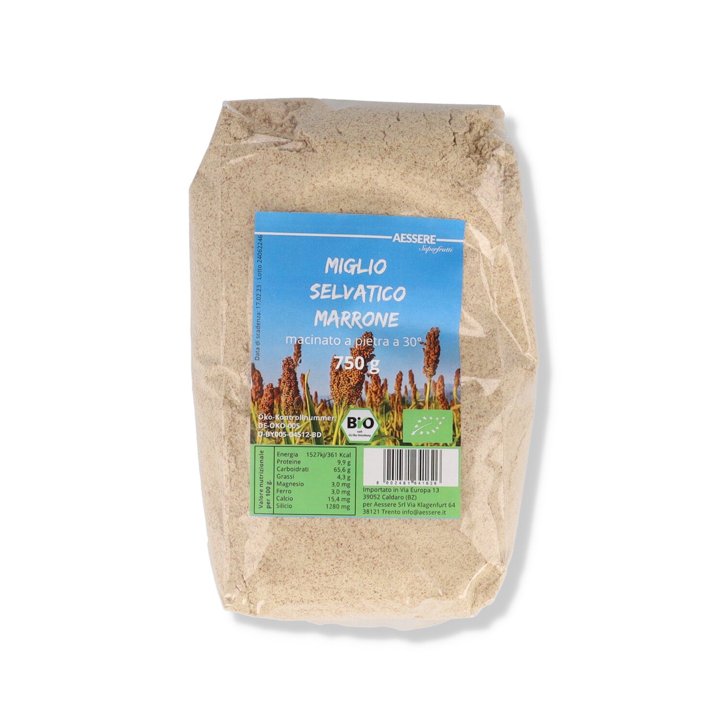 MIGLIO SELVATICO MARRONE BIO - 750G