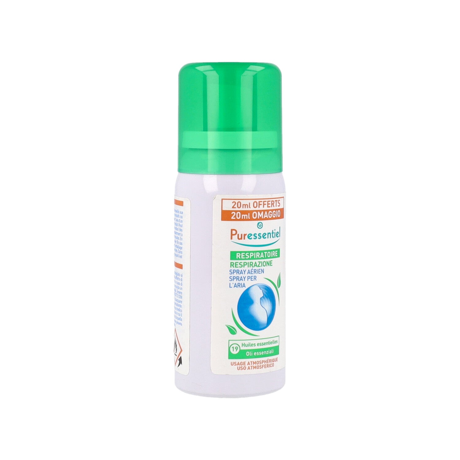PURESSENTIEL SPRAY RESPIRAZIONE 19 OLI ESSENZIALI 60ML