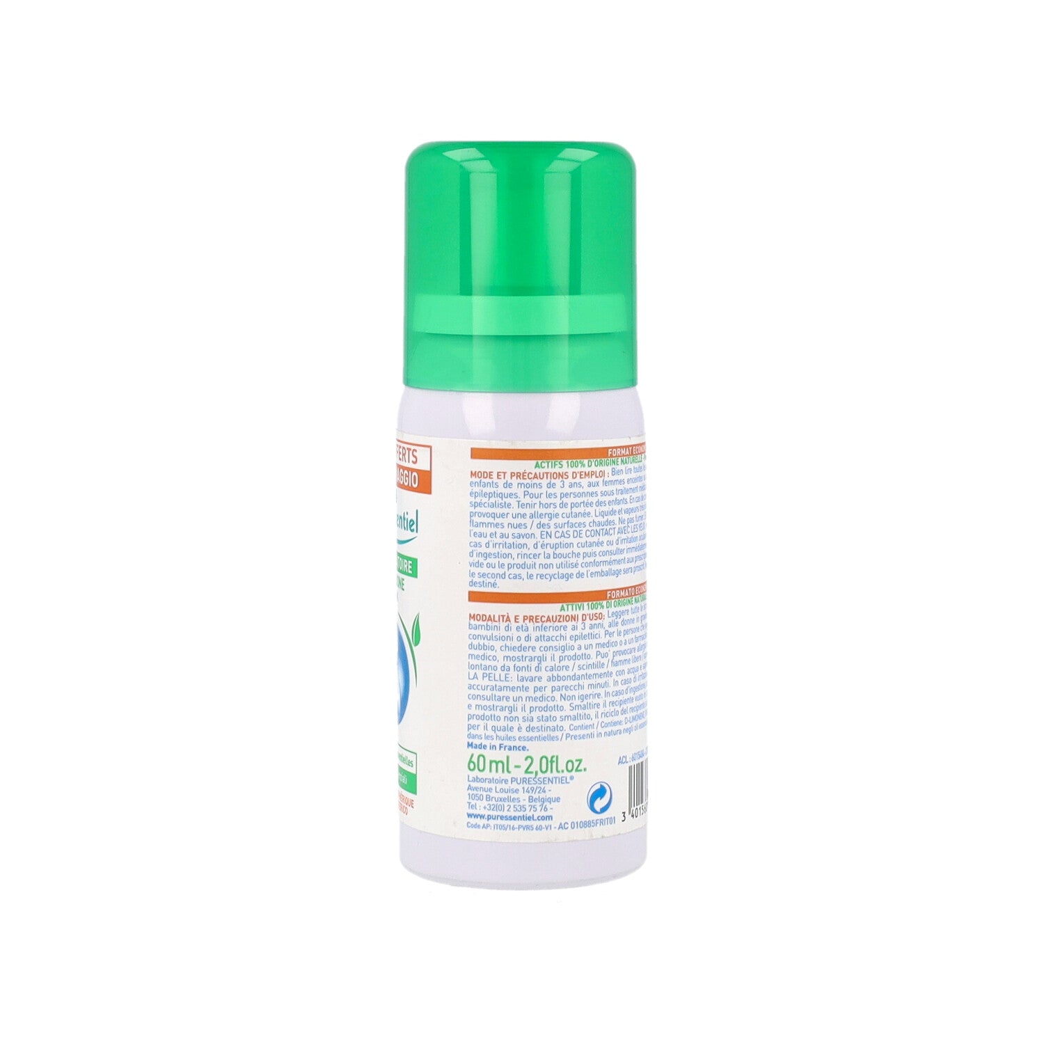 PURESSENTIEL SPRAY RESPIRAZIONE 19 OLI ESSENZIALI 60ML
