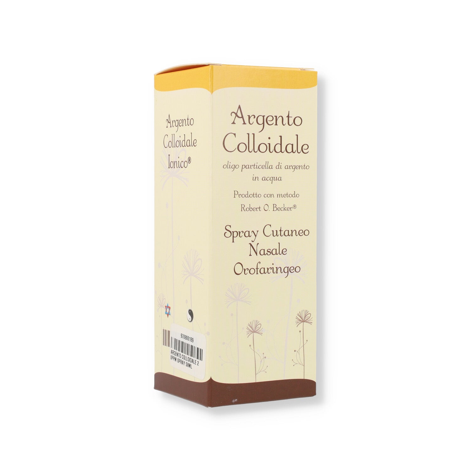 ARGENTO COLLOIDALE IONICO SPRAY 20PPM - 50ML