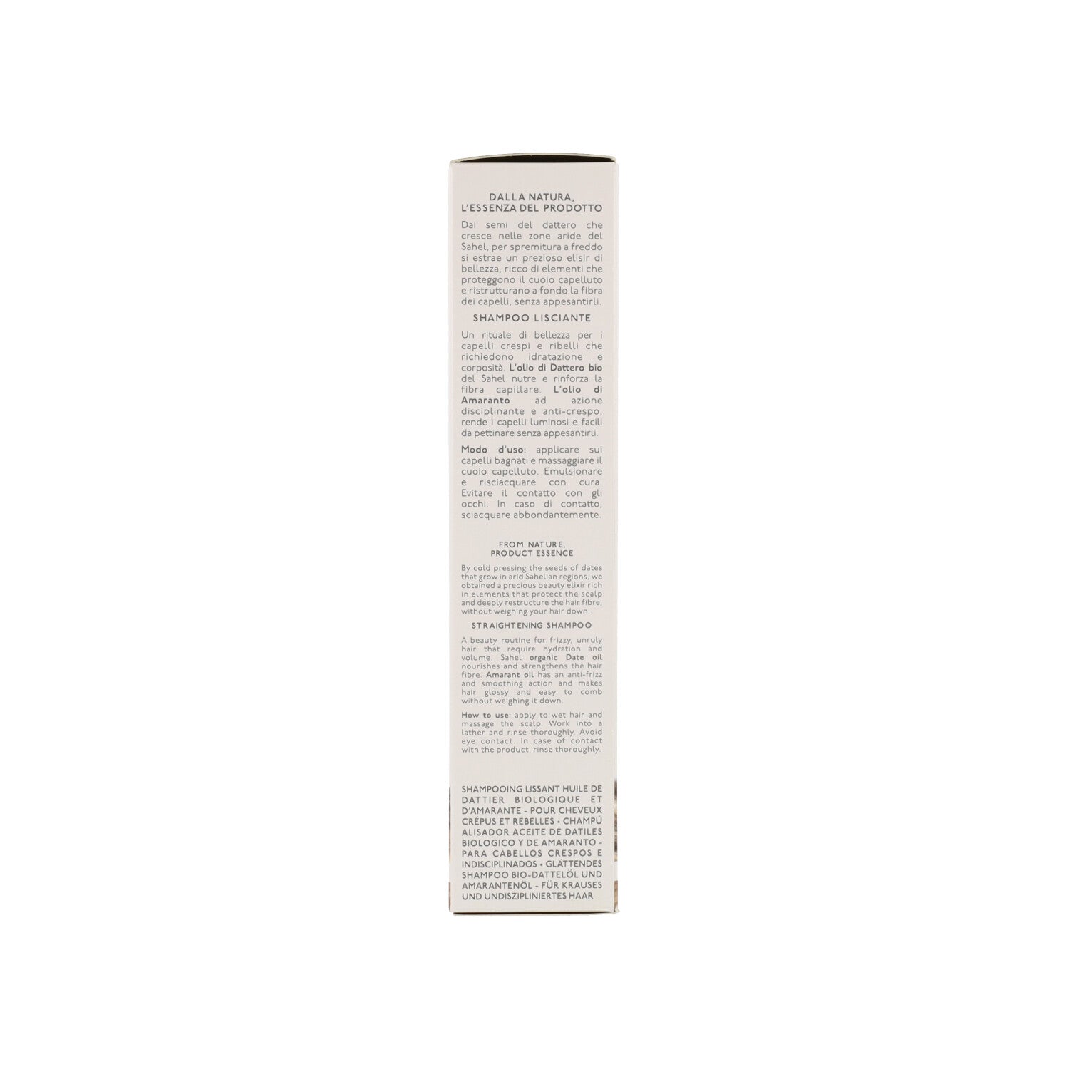 NATURE'S OLIODIDATTERO SHAMPOO LISCIANTE 200ML