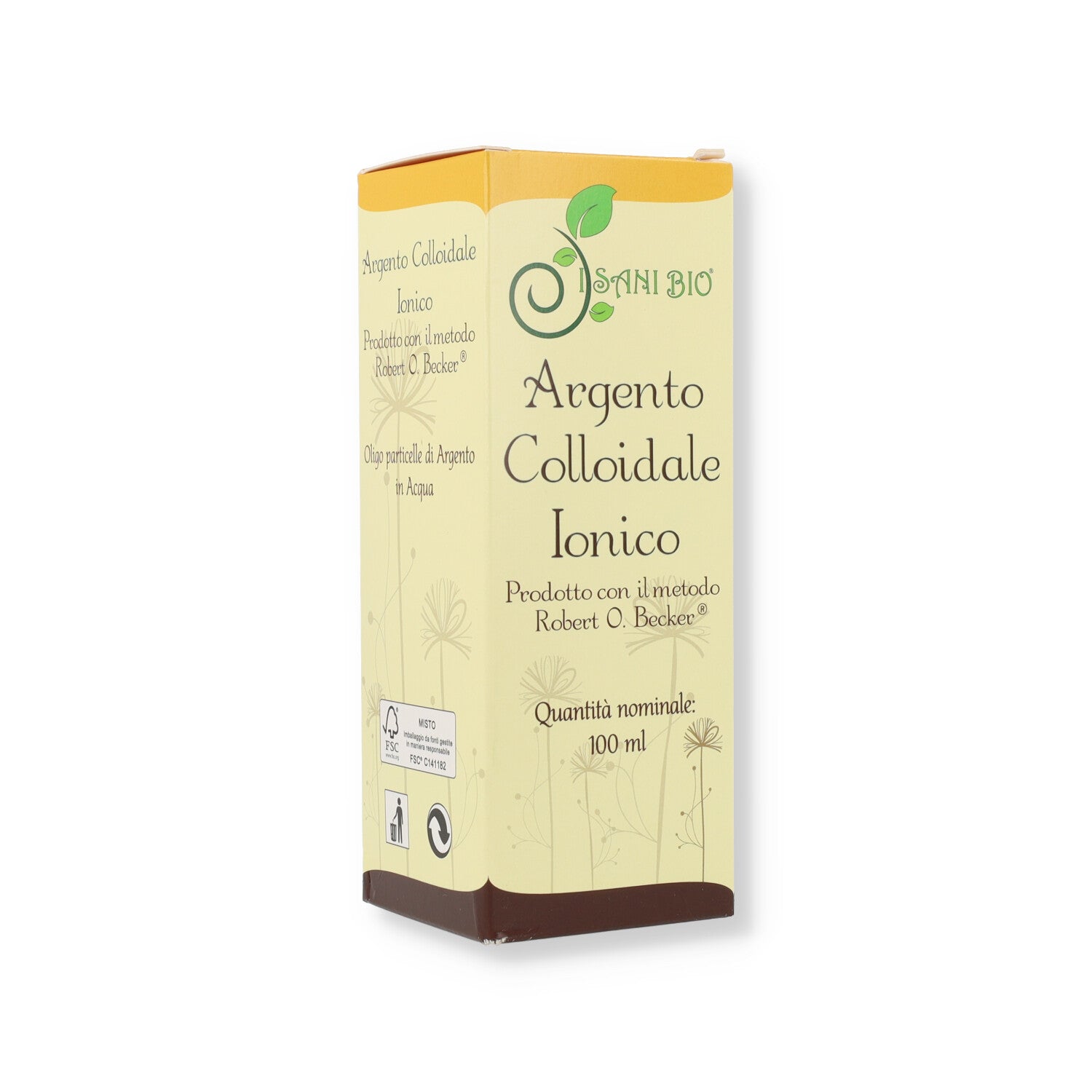 ARGENTO COLLOIDALE IONICO 20PPM - 100ML