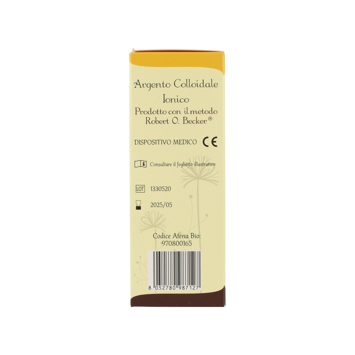 ARGENTO COLLOIDALE IONICO 20PPM - 100ML