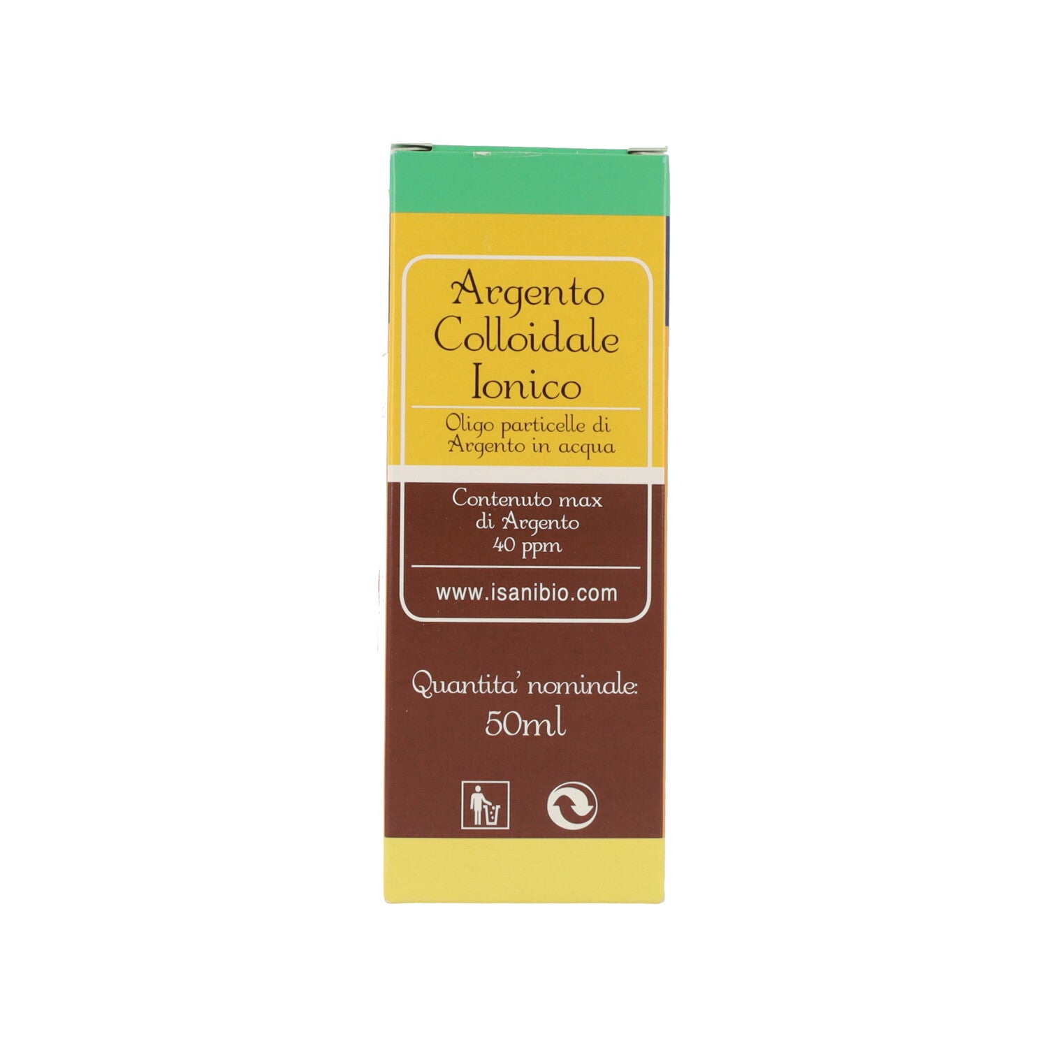 ARGENTO COLLOIDALE IONICO 40PPM 50ML