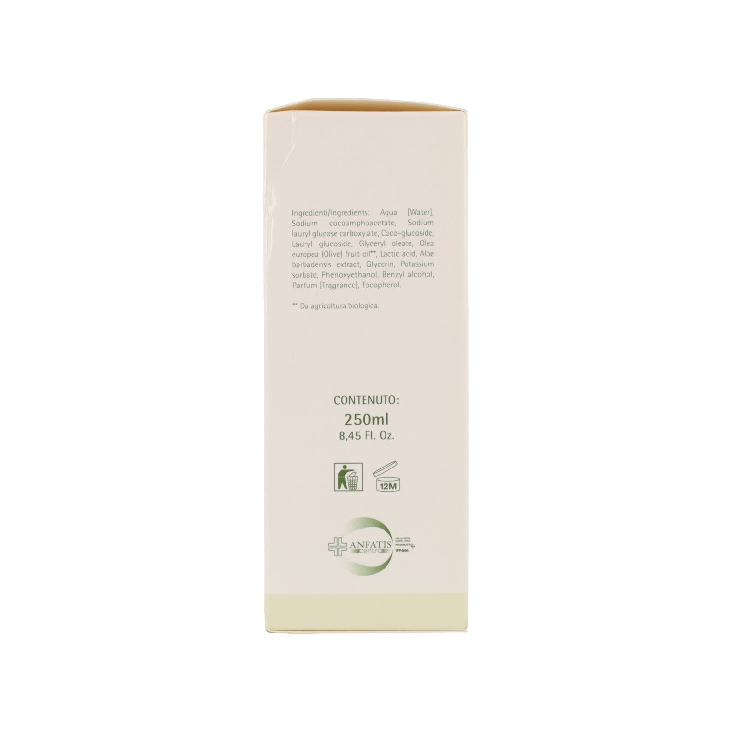 VERTIS SHAMPOO DELICATO OLIO D'OLIVA 250ML