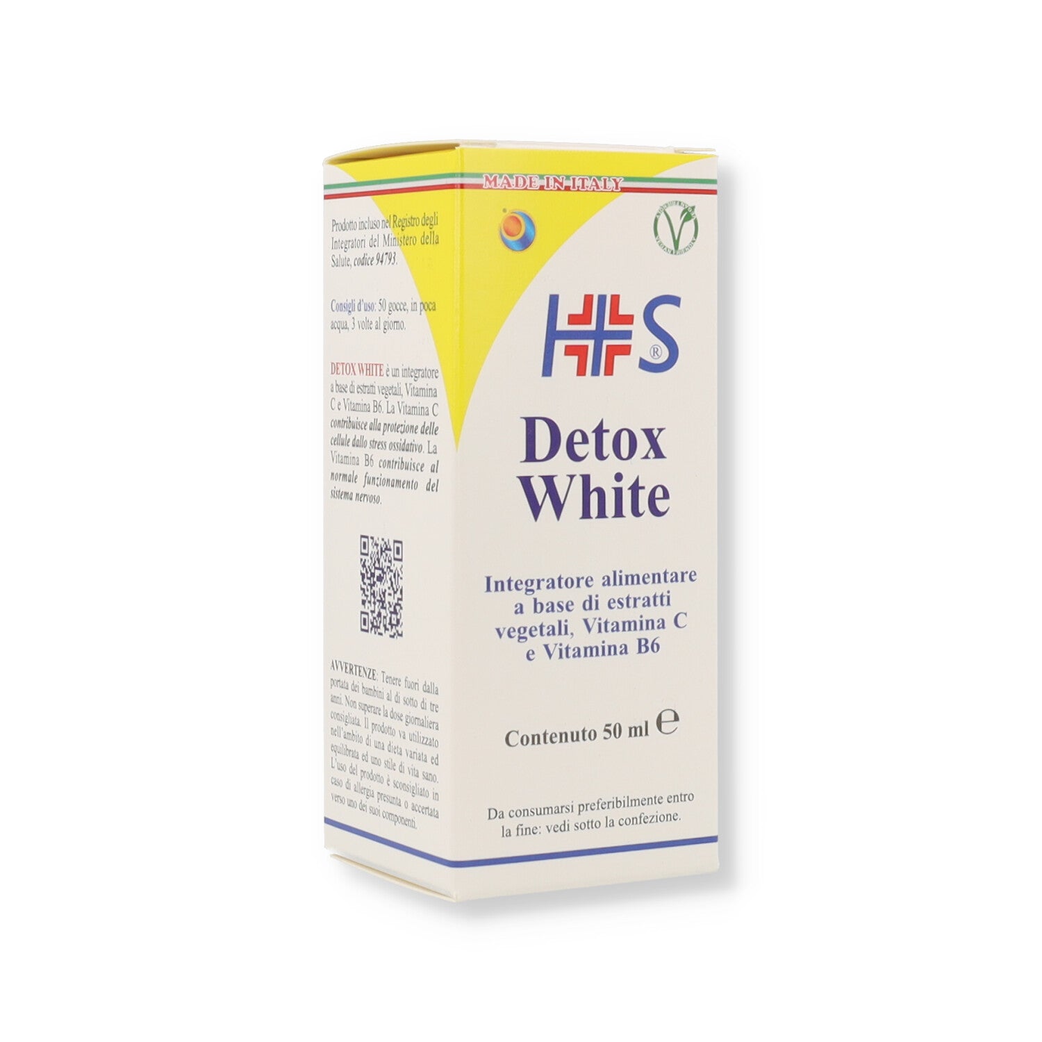 DETOX WHITE GOCCE 50ML