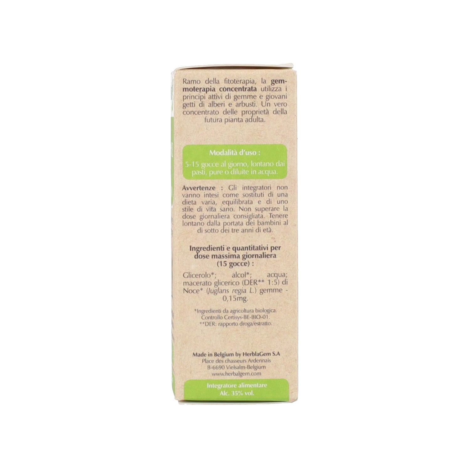 HERBALGEM NOCE 15ML