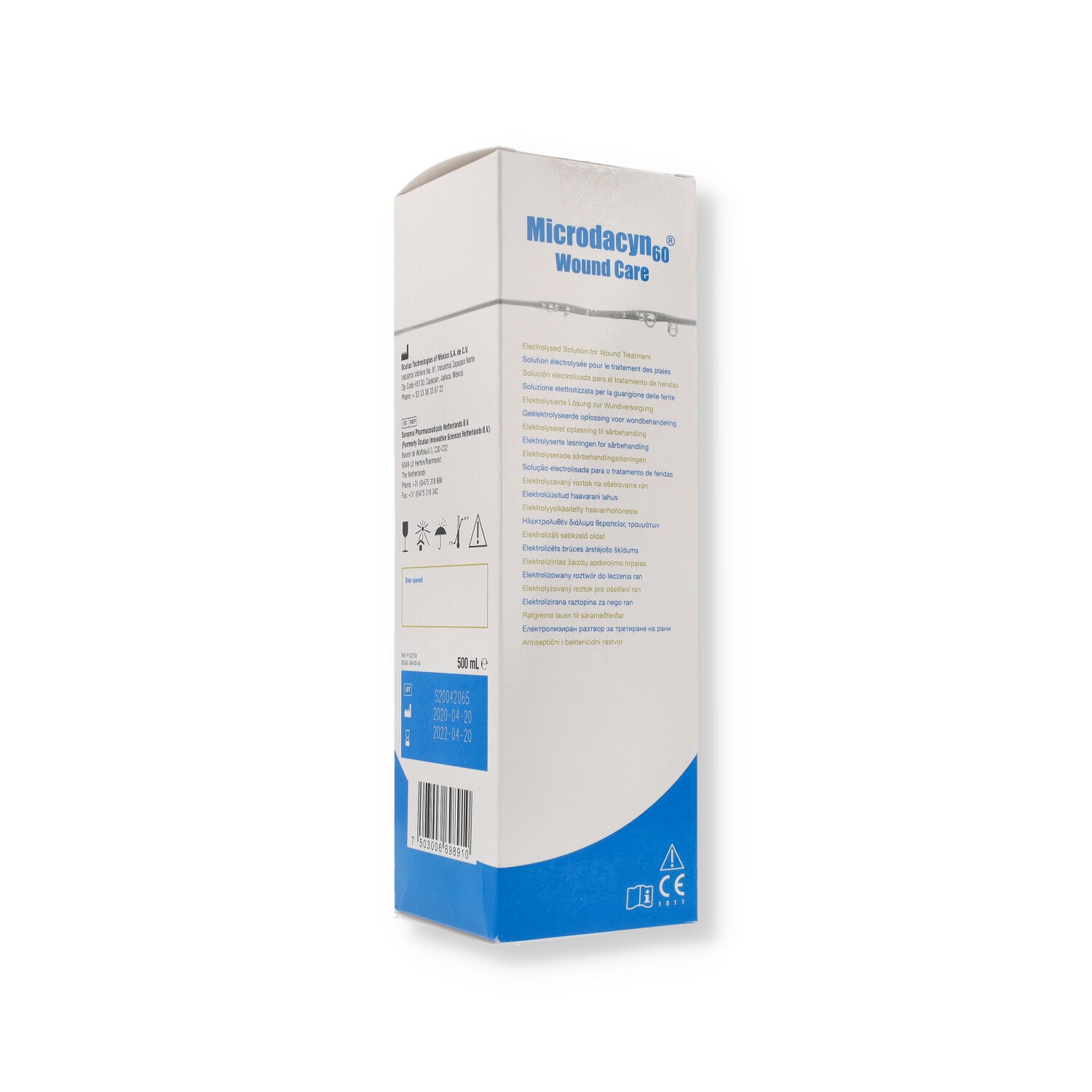 MICRODACYN 60 WOUNDCARE 500ML