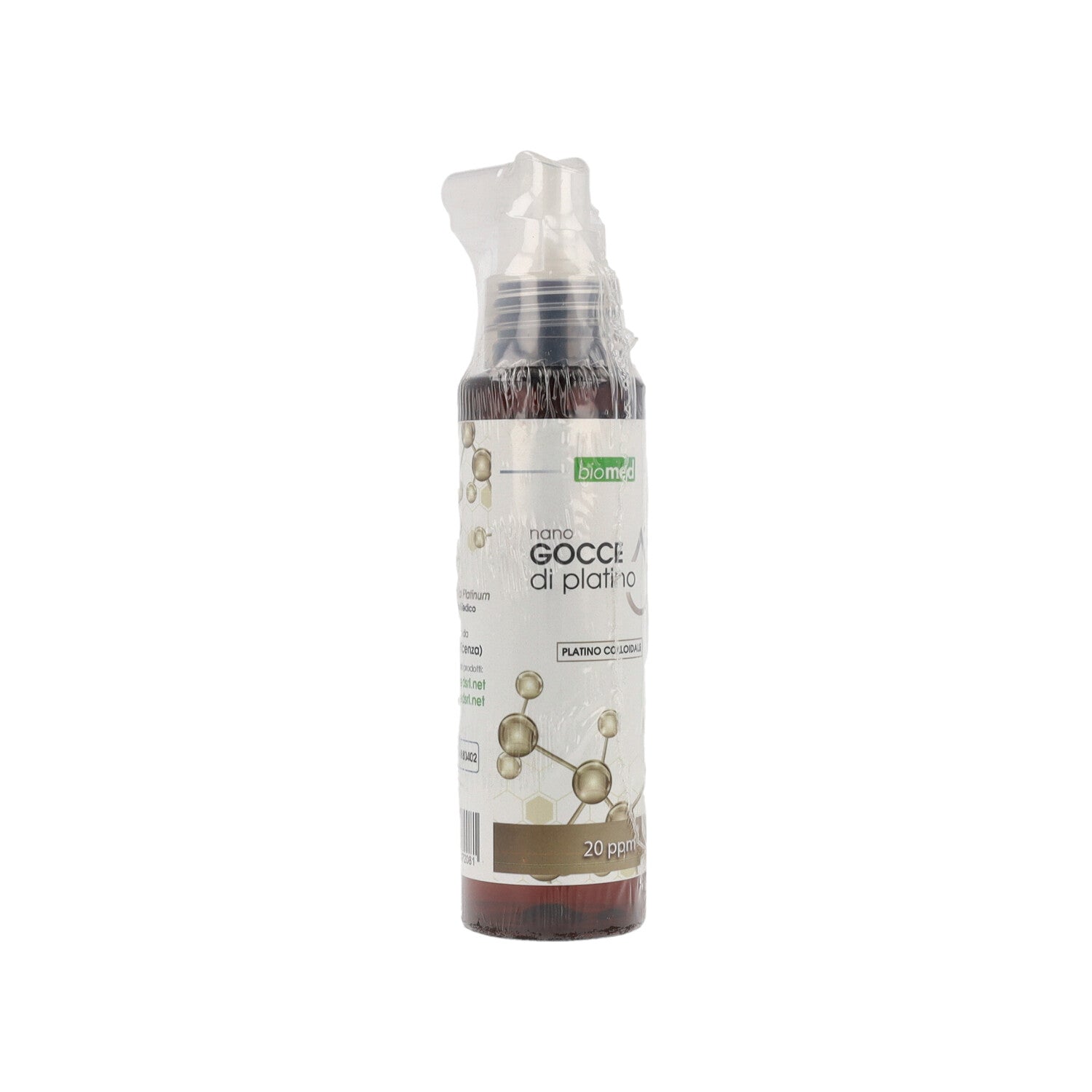 NANO GOCCE PLATINO 20PPM 100ML