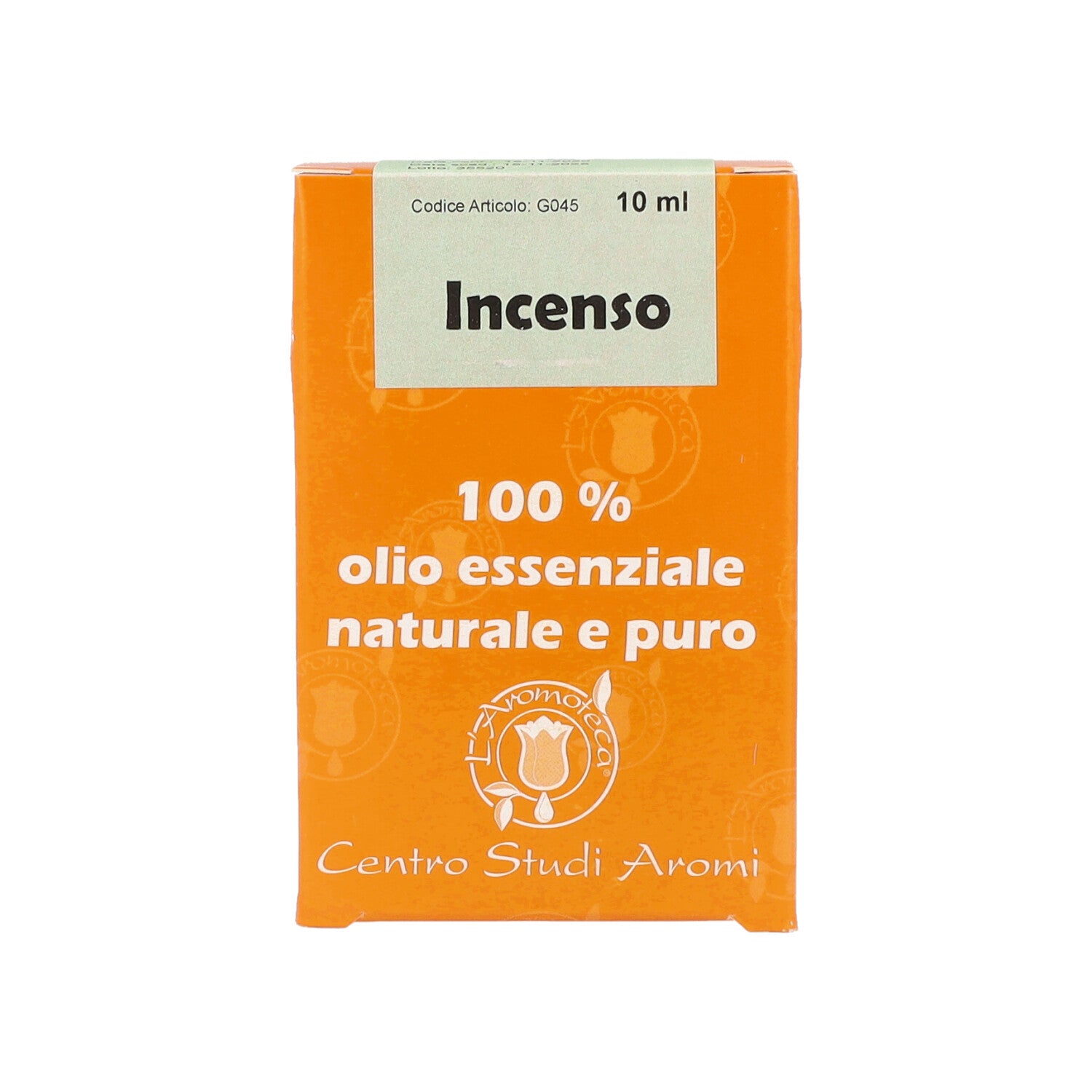 INCENSO ECO RESINA OLIO ESSENZIALE 10ML
