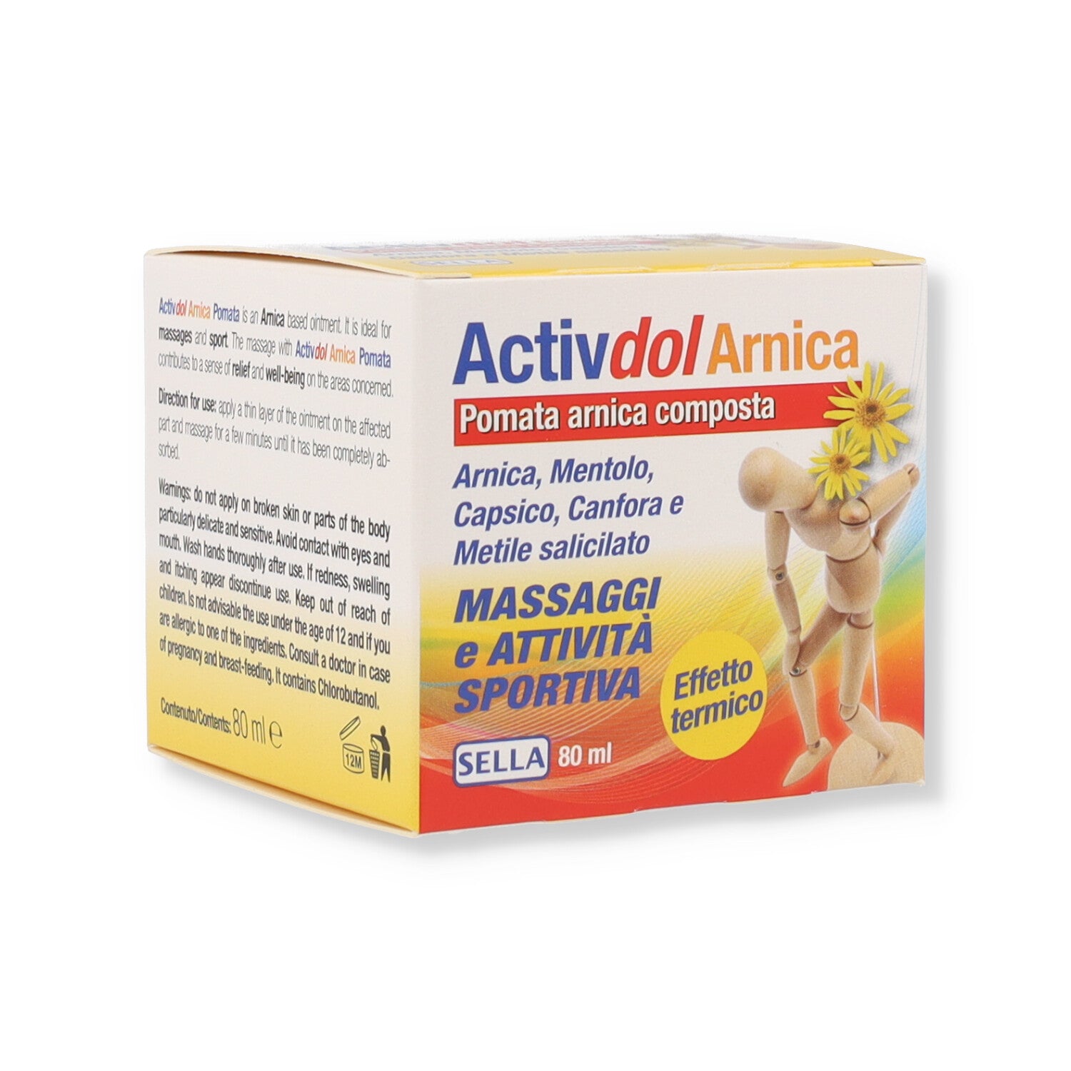 ACTIVDOL POMATA ARNICA COM80ML