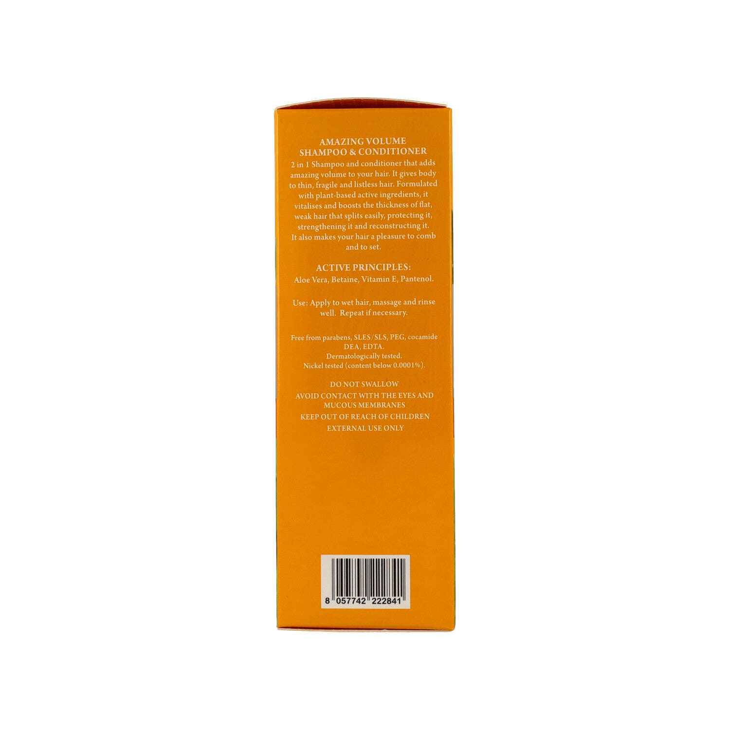 NATUR UNIQUE SHAMPOO ALOE STRE