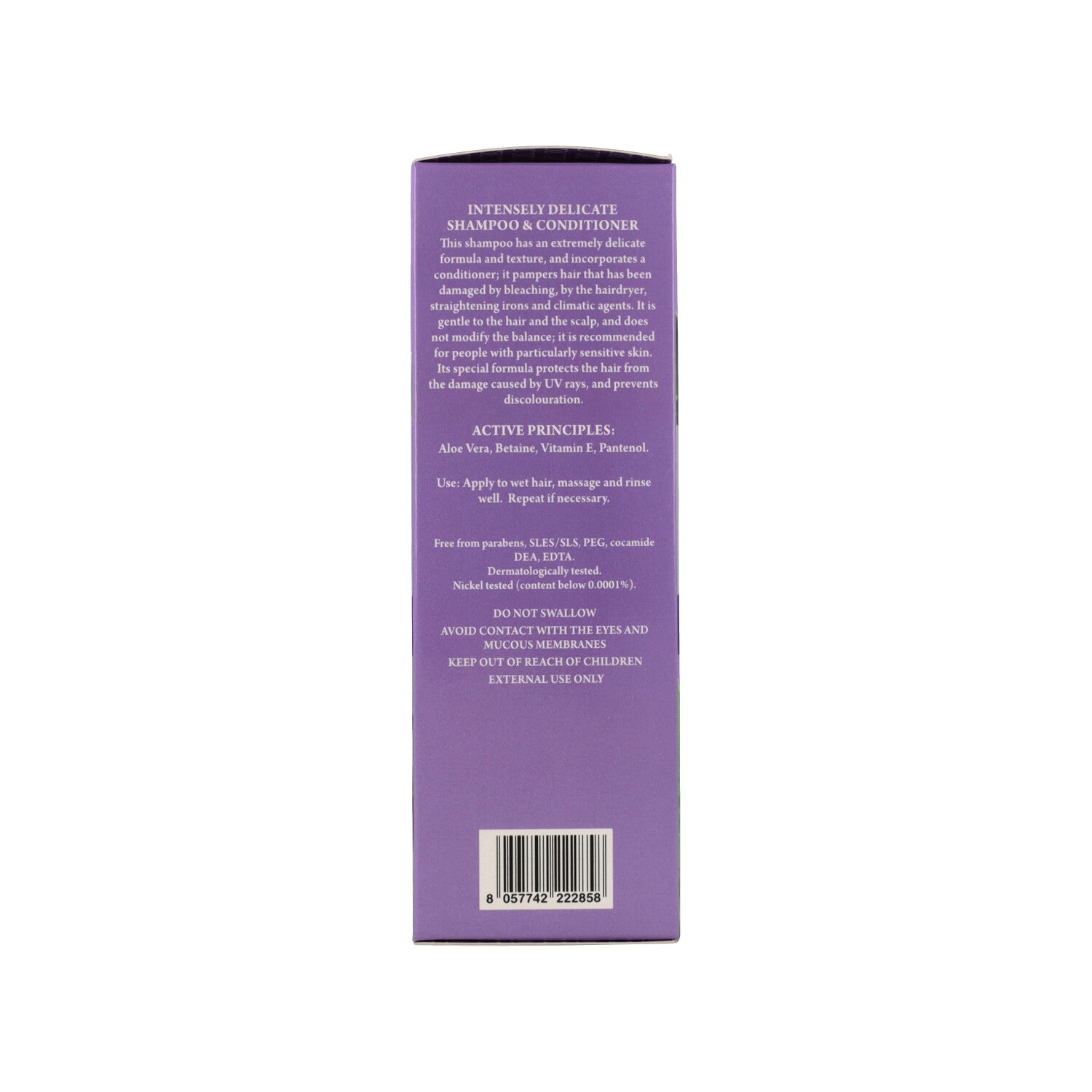 NATUR UNIQUE SHAMPOO ALOE DELI