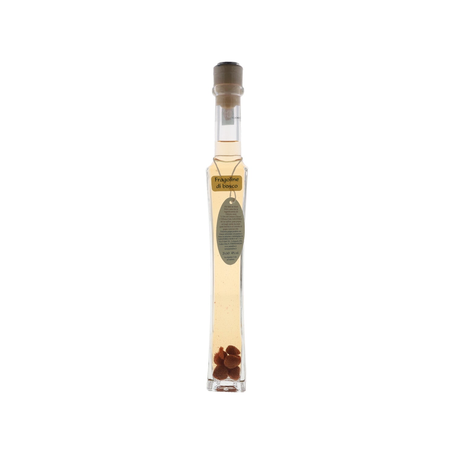 GRAPPERBE FRAGOLINE DI BOSCO 200ML SARANDREAS