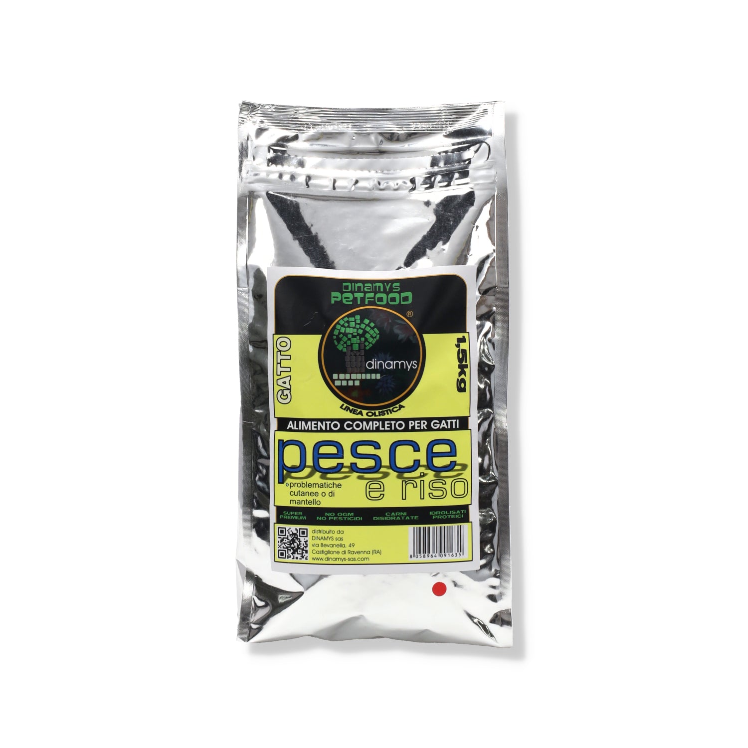 GATTO PESCE E RISO 1,5 KG