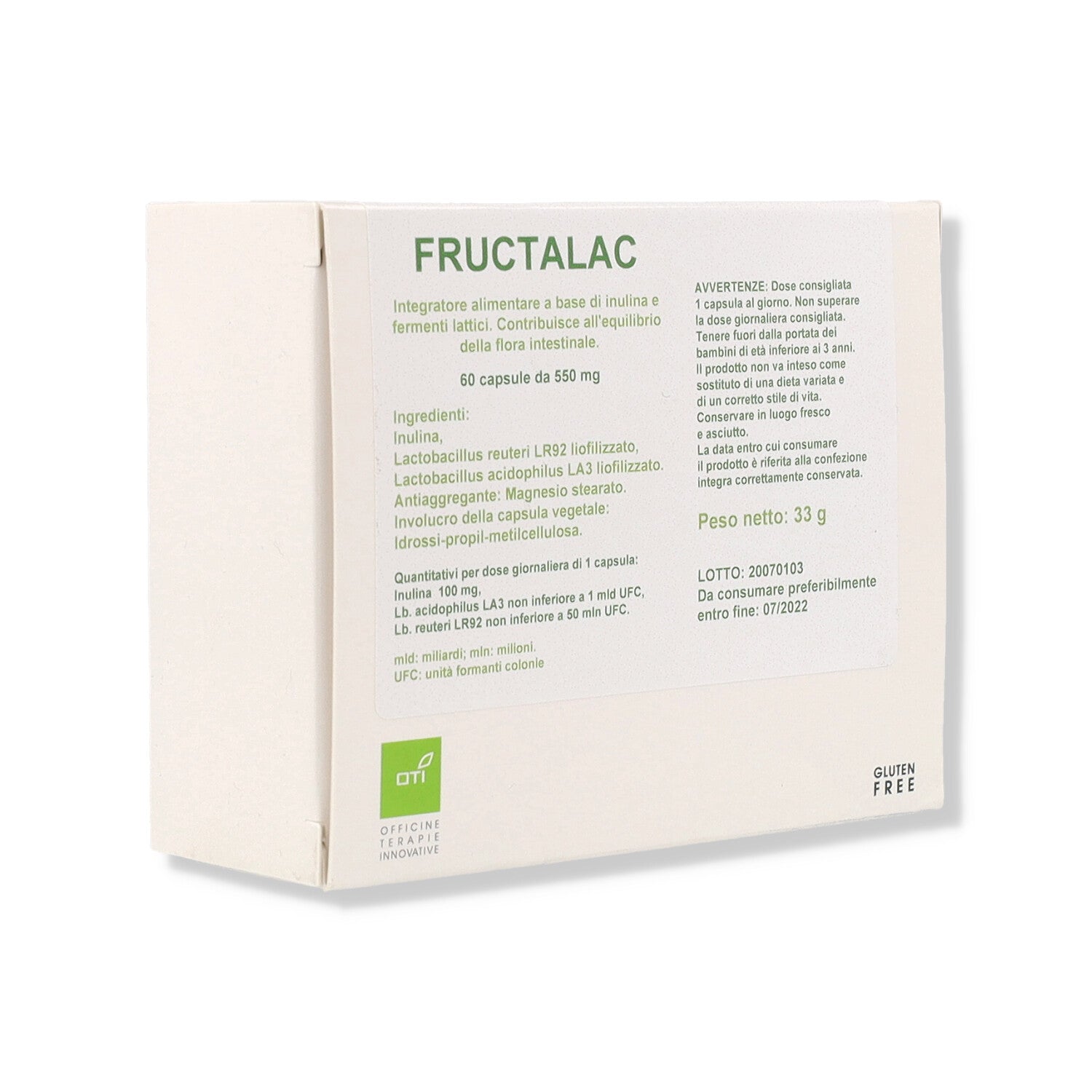FRUCTALAC 60 CAPSULE