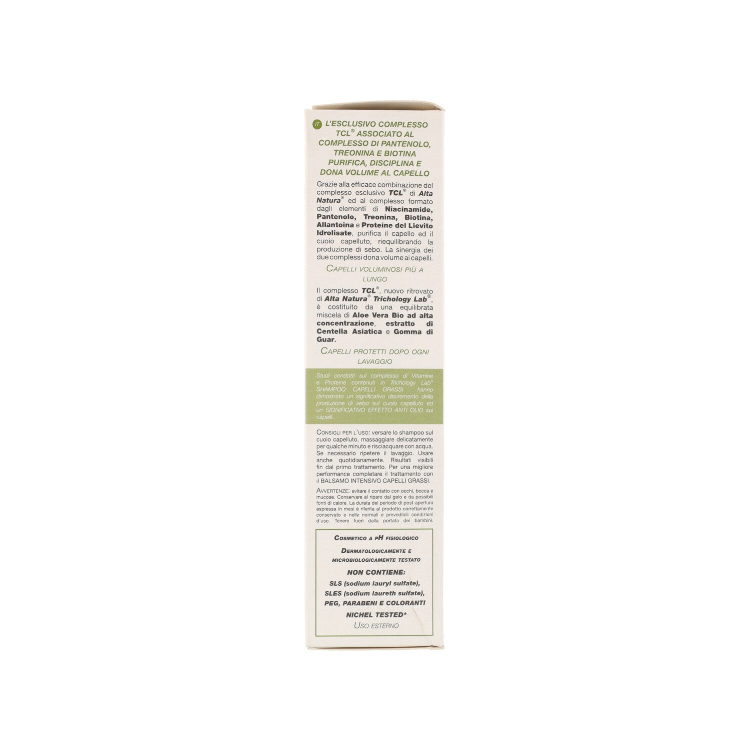 TRICHOLOGY LAB SHAMPOO CAPELLI GRSSI 250ML