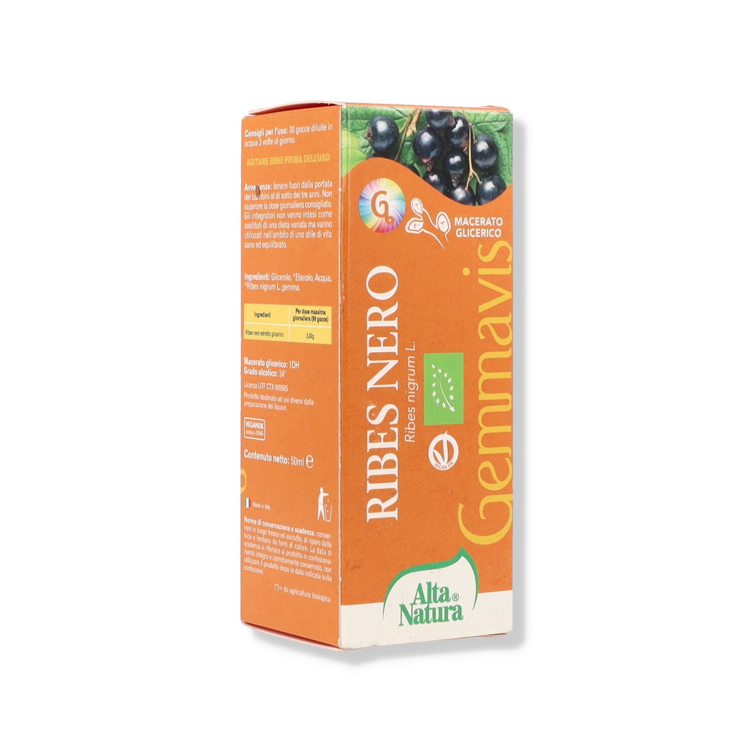 GEMMAVIS RIBES NERO GEMMODERIVATO 50ML
