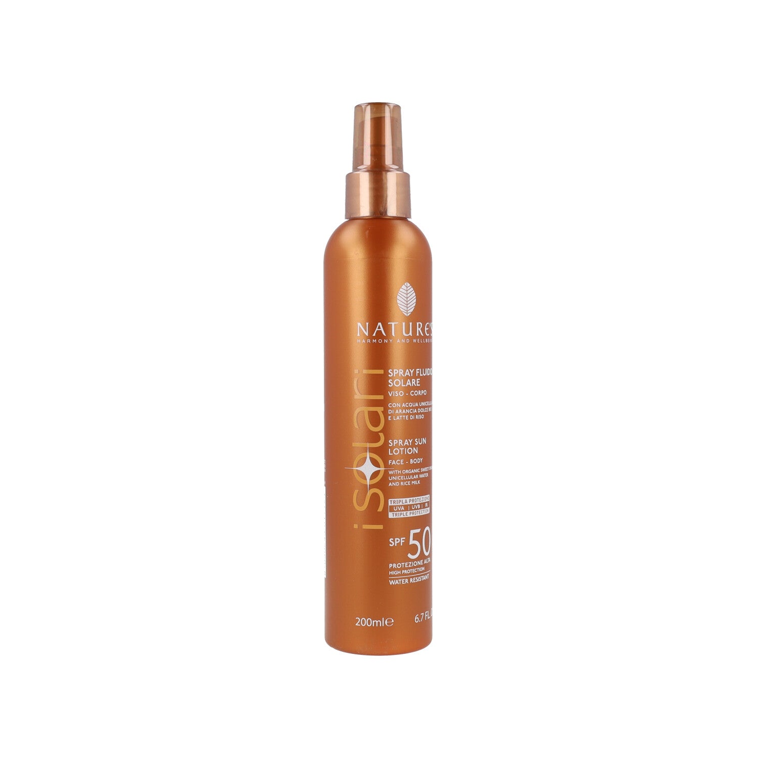 NATURE'S SPRAY FLUIDO SOLARE SPF50 200ML