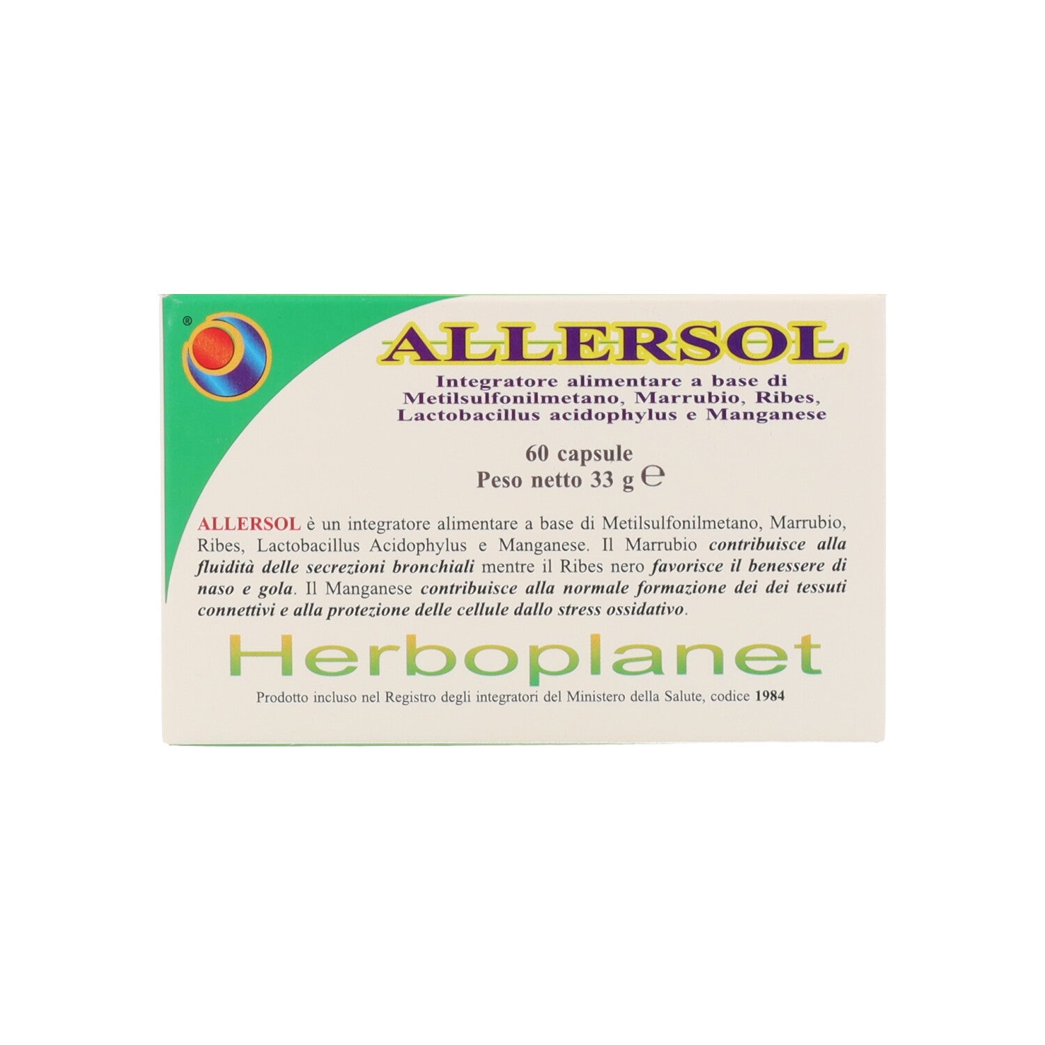 ALLERSOL 60 CAPSULE