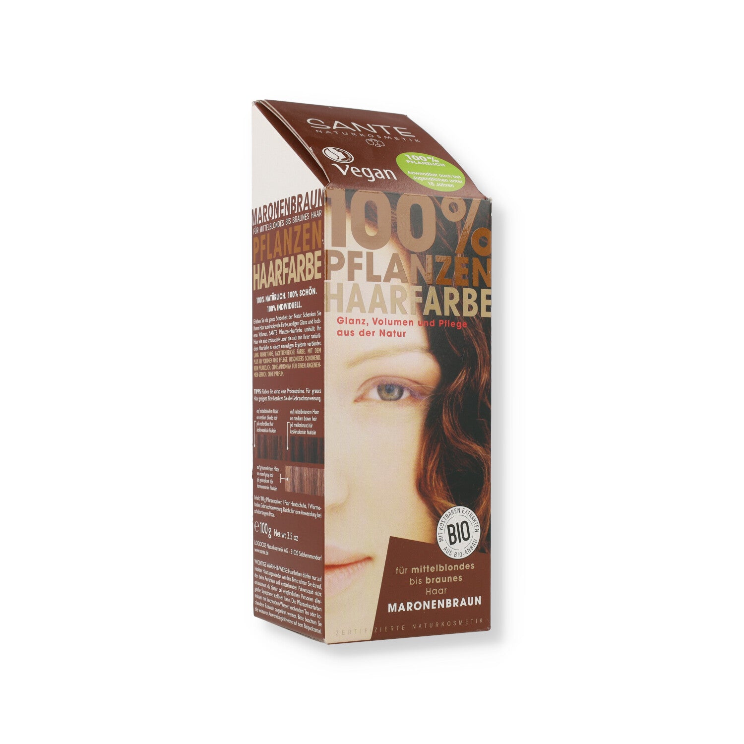 SANTE TINTA VEGETALE CASTANO