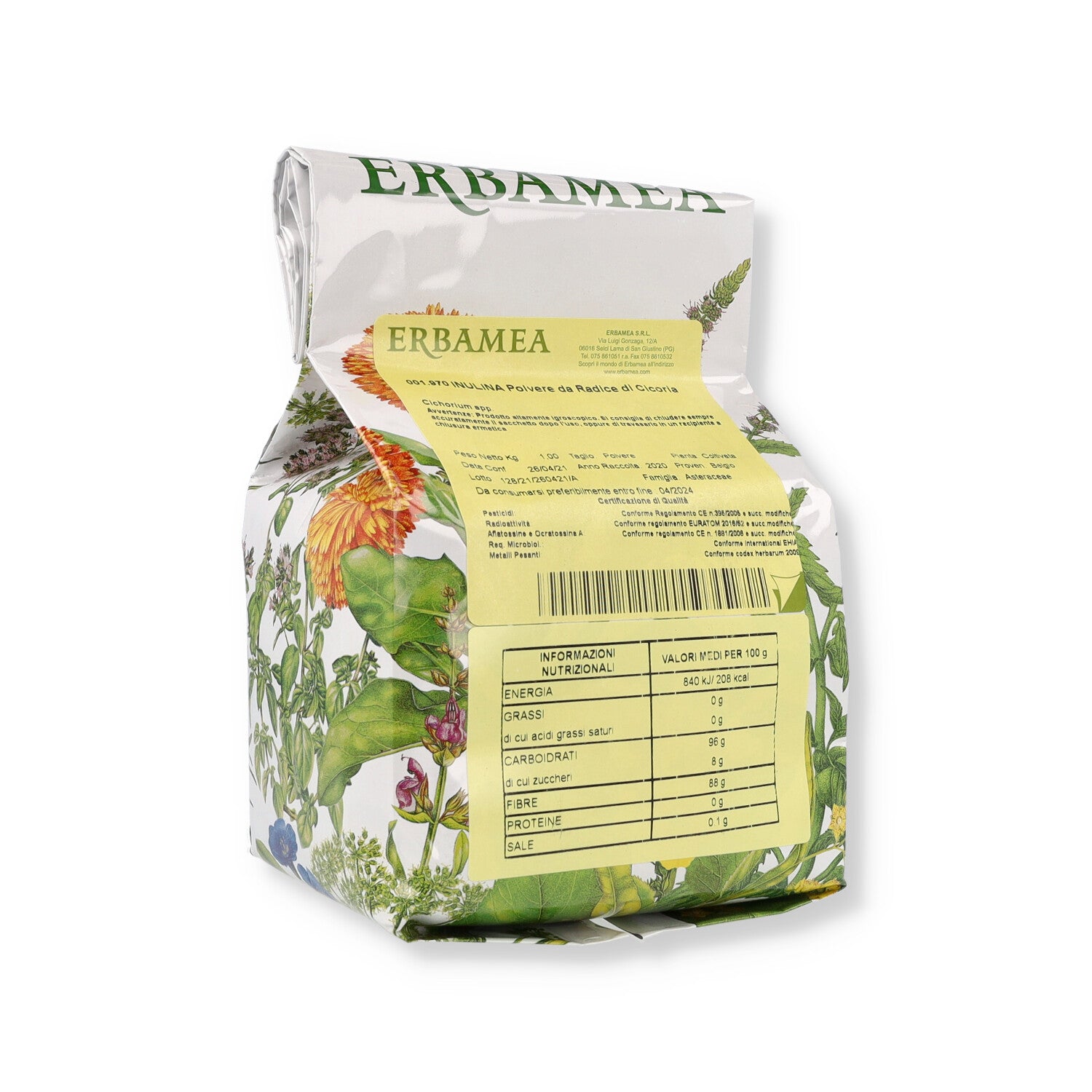 INULINA POLVERE RADICE CICORIA 1KG