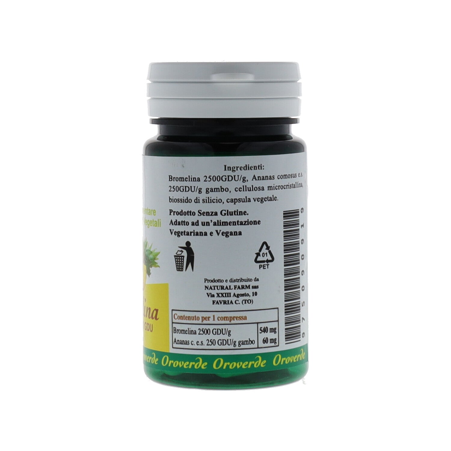 BROMELINA 540MG 30CPS