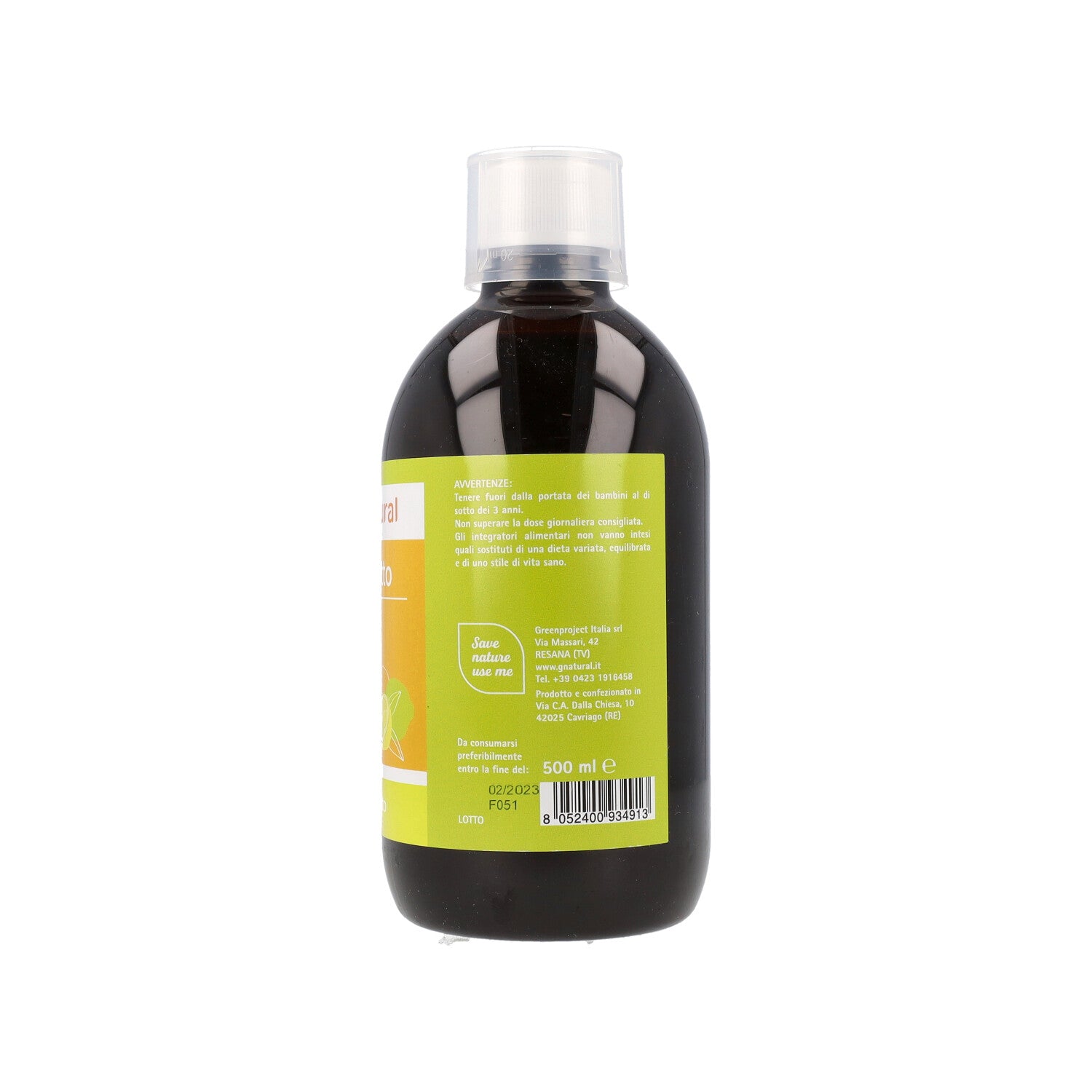 GREENATURAL BERGAMOTTO CONCENTRATO PURO 500ML