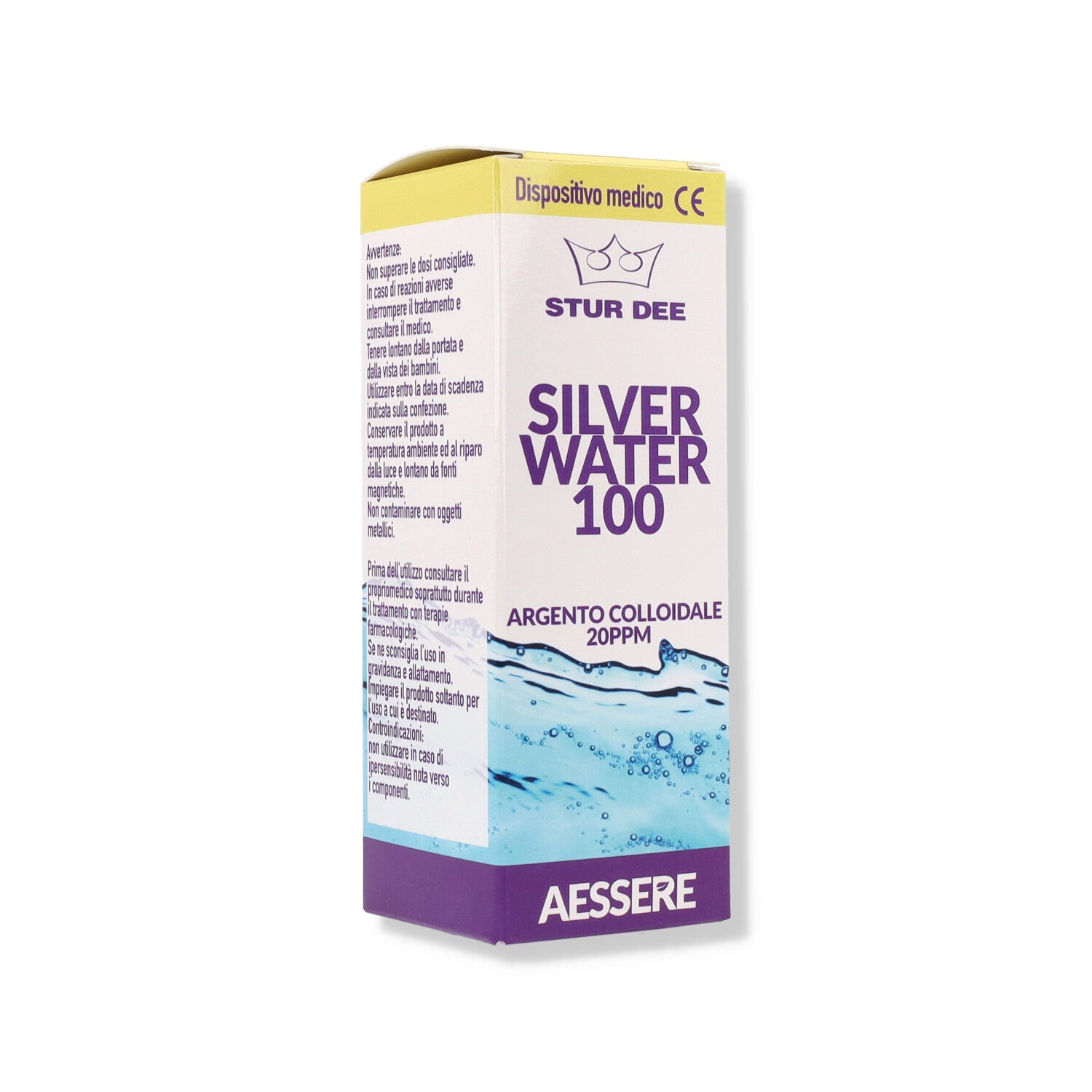 SILVER WATER ARGENTO COLLOIDALE 100ML