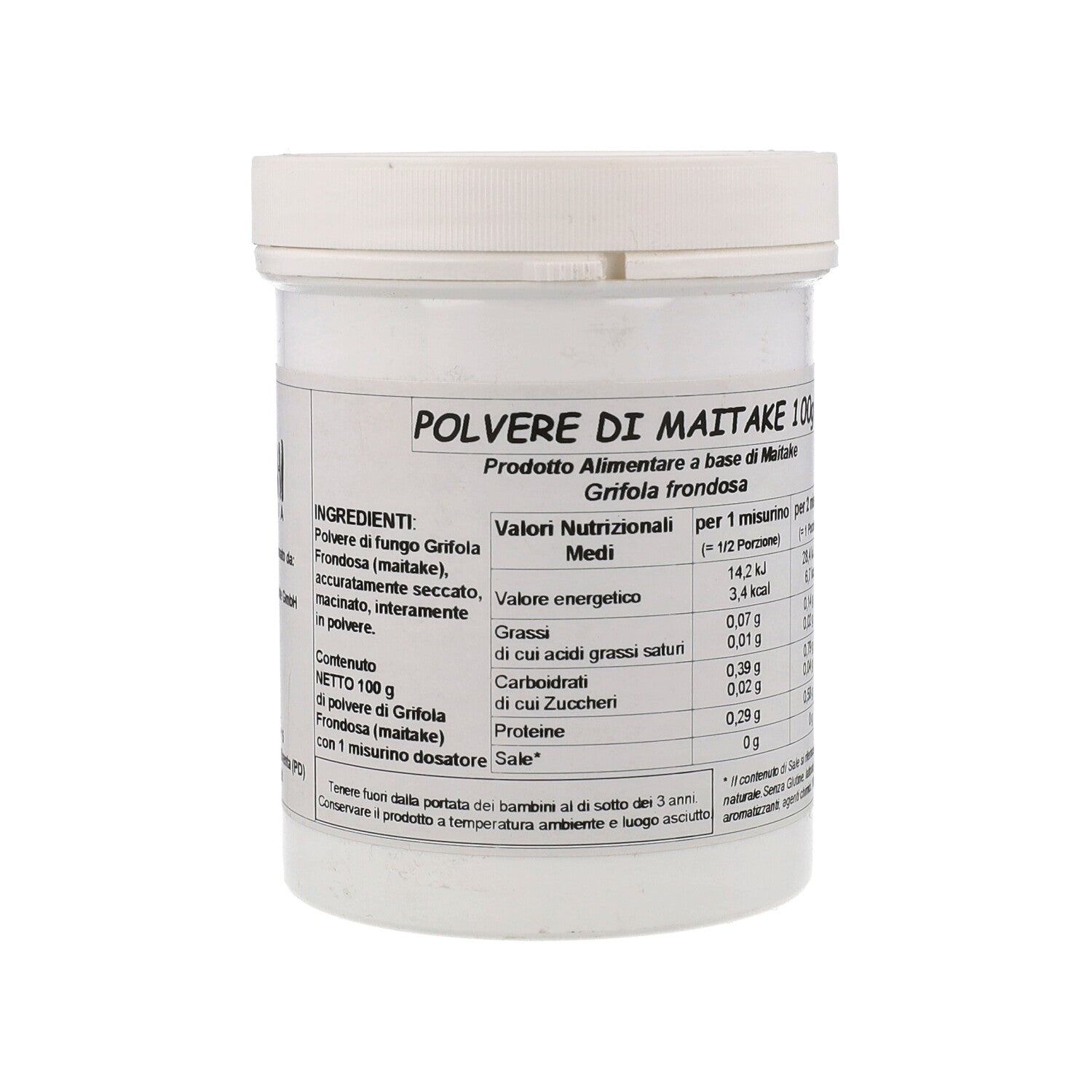 MAITAKE POLVERE 100GR FUNGHI VITALIA