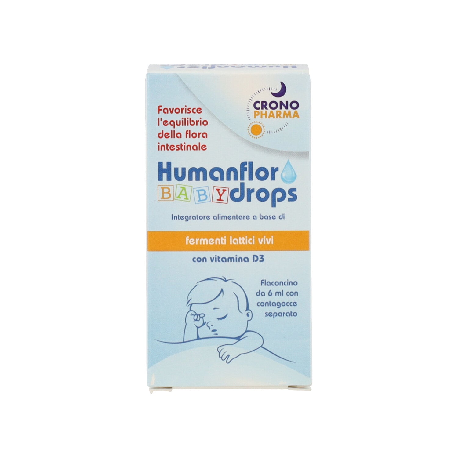 HUMANFLOR BABY DROPS 1 FIALE 6ML
