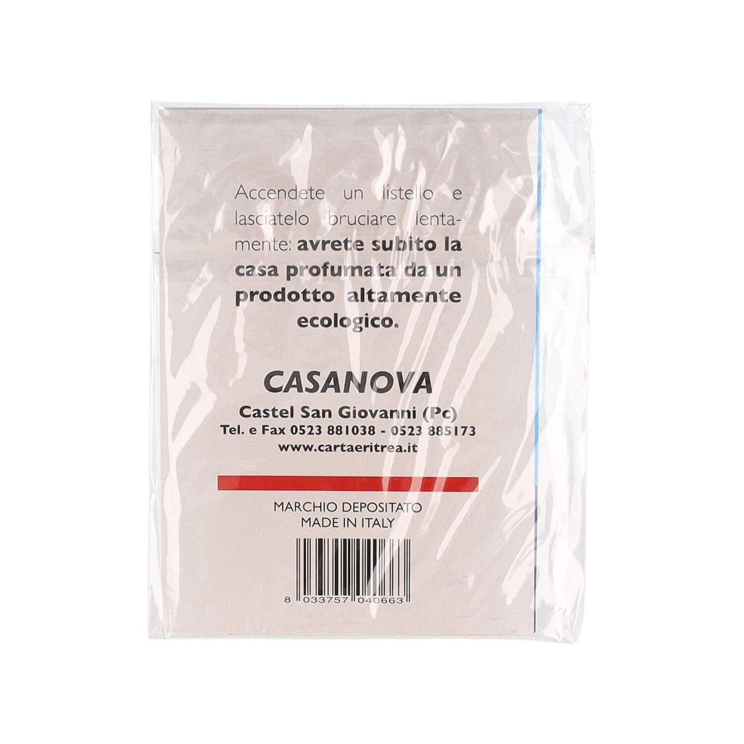 CARTA AROMATICA D'ERITREA ESSENZA TOUAREG PER AMBIENTI 24 FOGLI