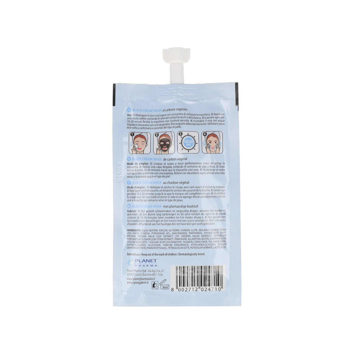 SYNERGY DERM BLACK CREAM MASK