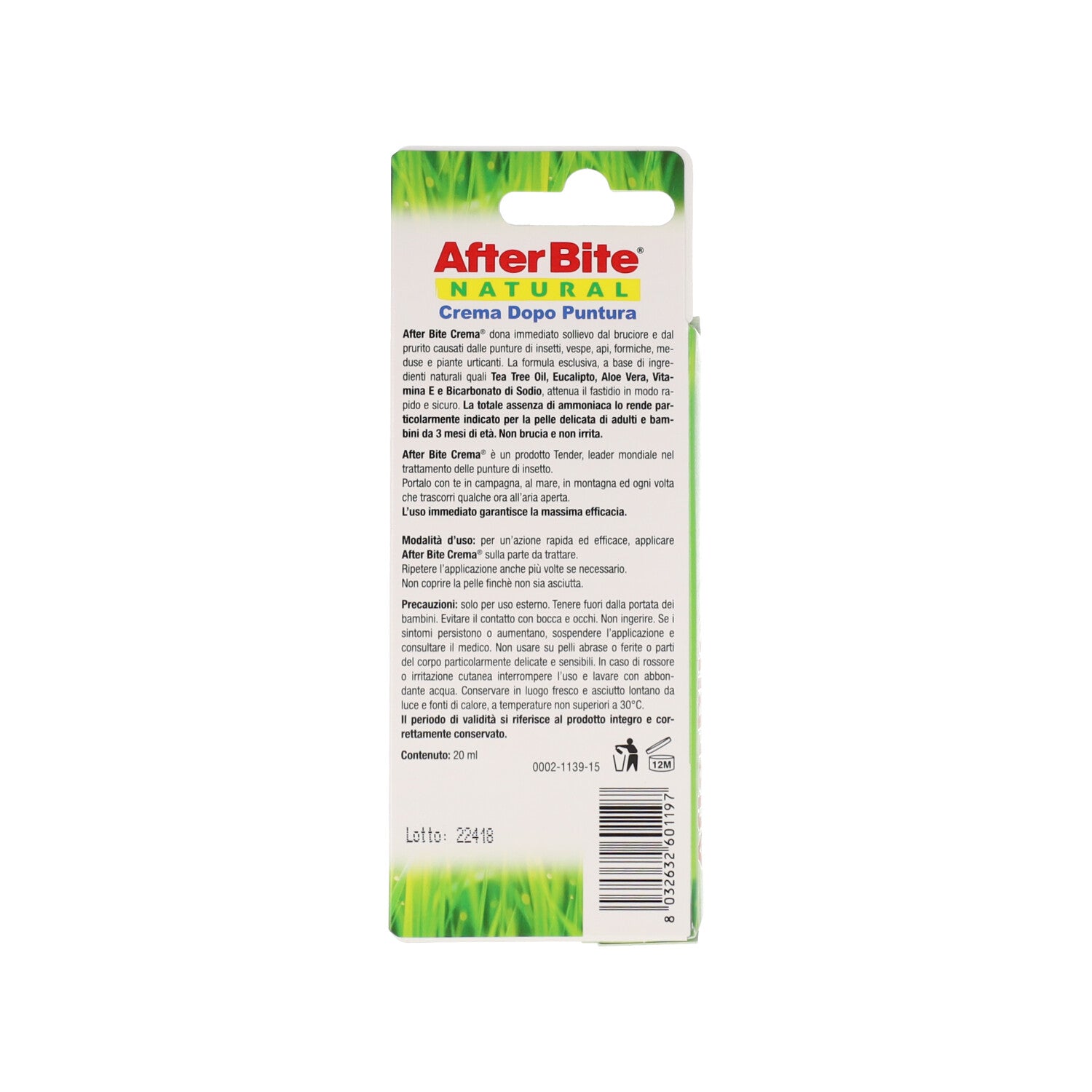 AFTER BITE CREMA NATURAL 20ML