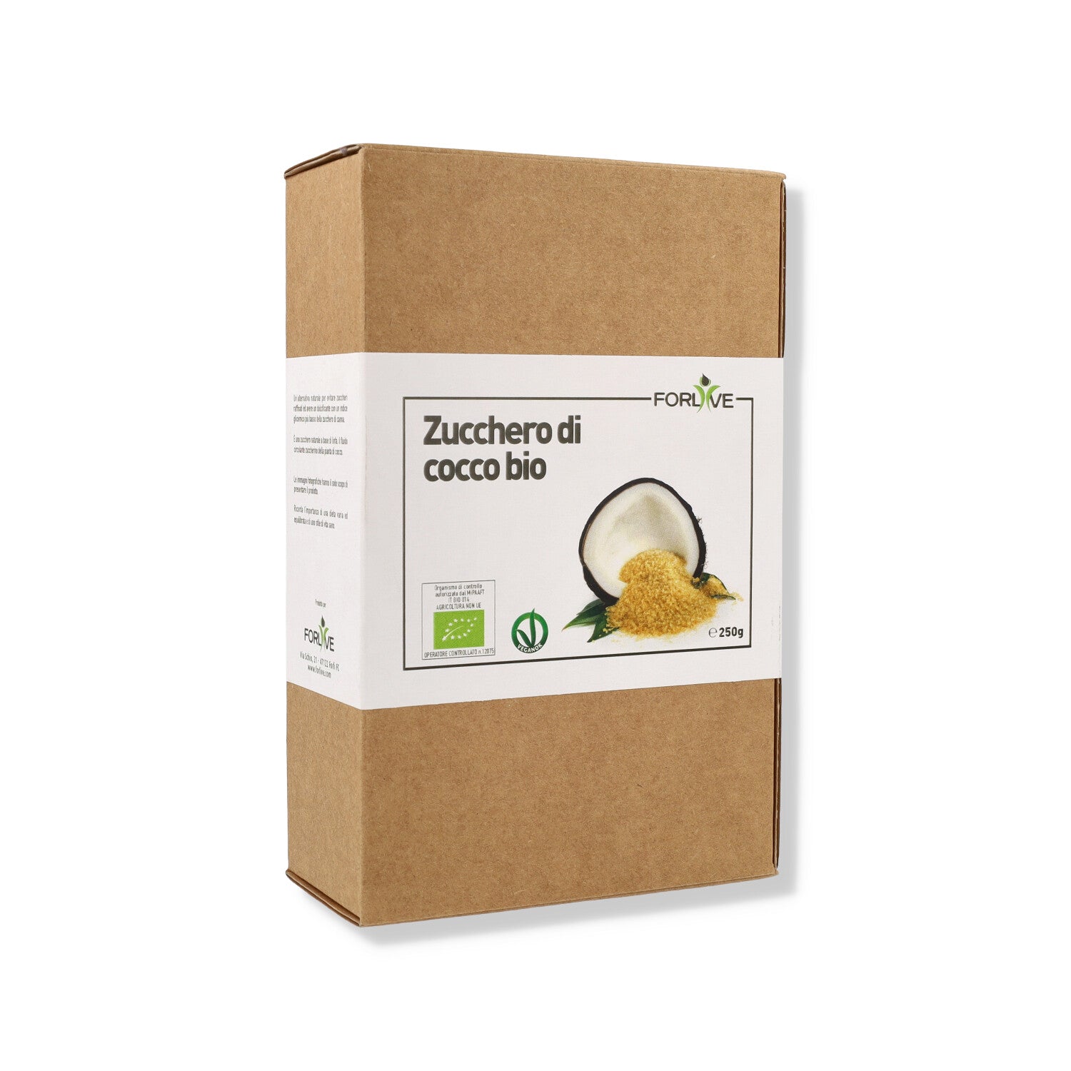 ZUCCHERO DI COCCO BIO 250 GR