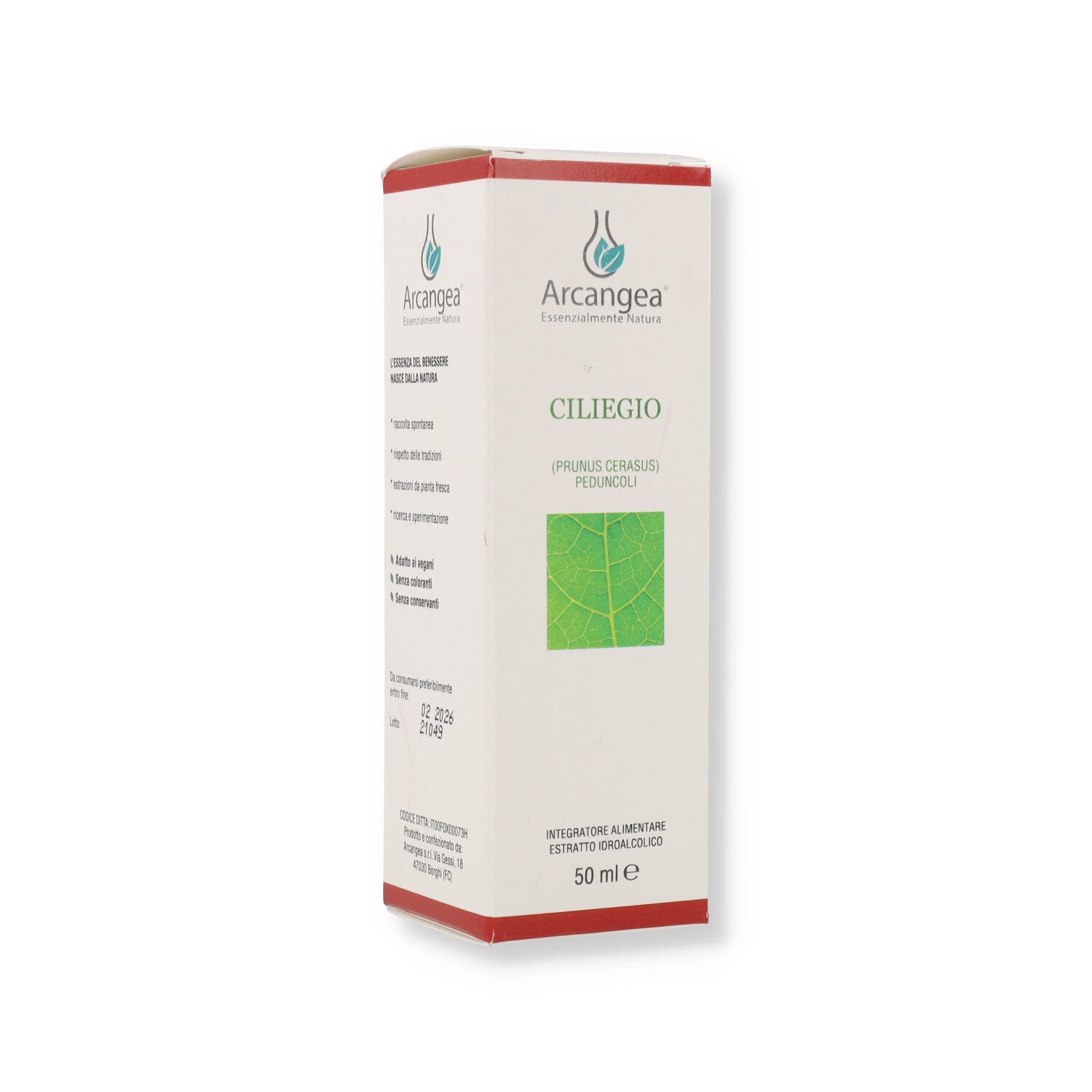TINTURA MADRE DI CILIEGIO (Prunus cerasus) 50ML