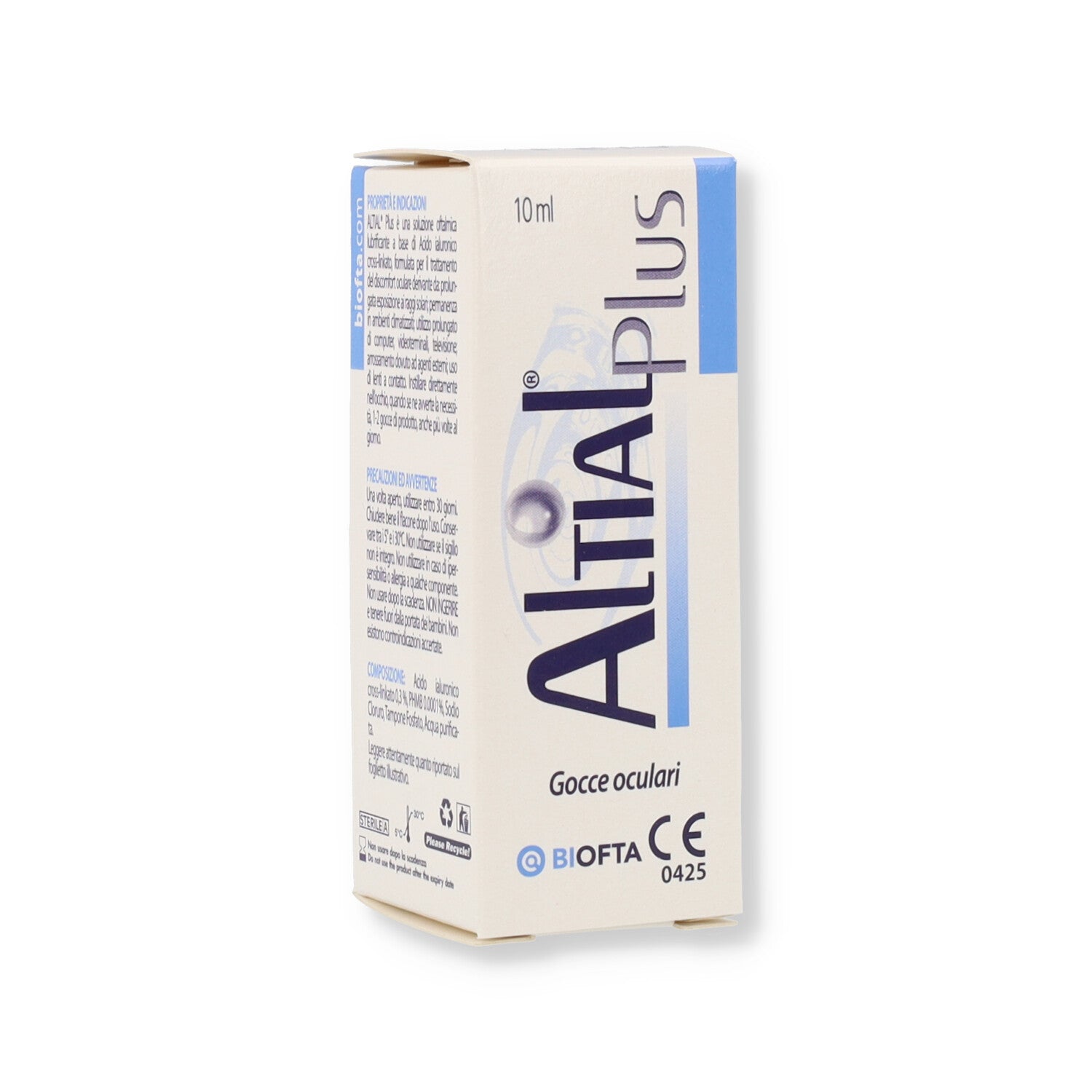 ALTIAL PLUS 10ML SOLUZIONE OFTALMICA LUBRIFICANTE