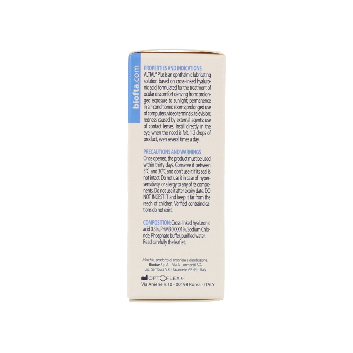 ALTIAL PLUS 10ML SOLUZIONE OFTALMICA LUBRIFICANTE