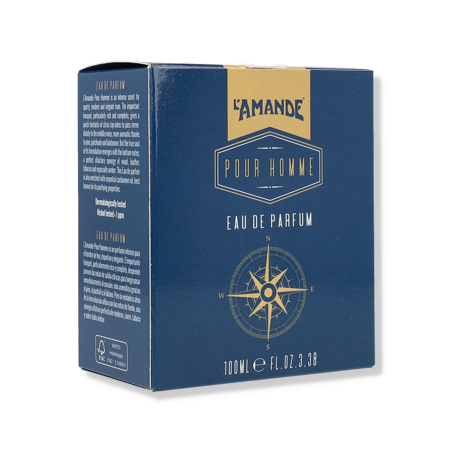L'AMANDE HOMME EAU DE TOILETTE 100ML