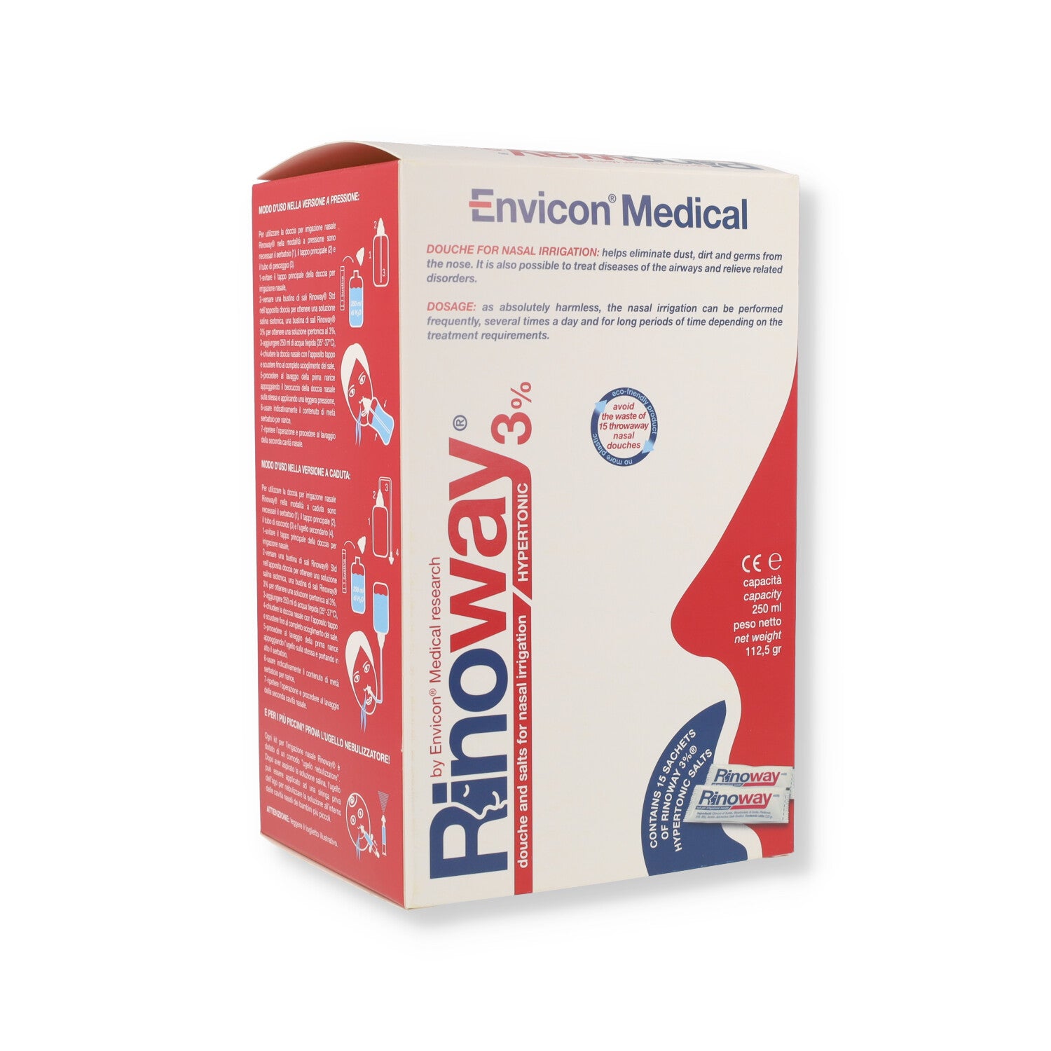 RINOWAY DOCCIA + 15 SALI IPERTONICI