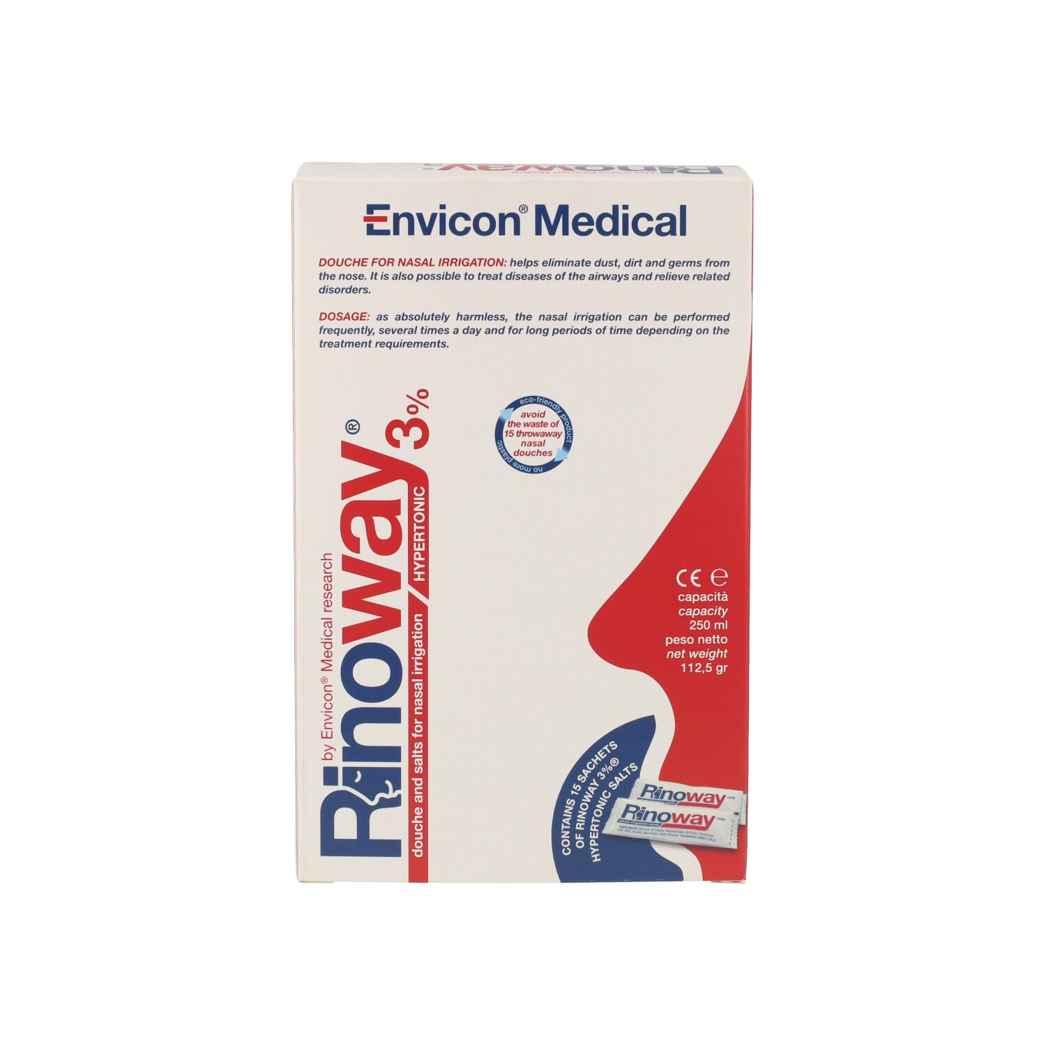 RINOWAY DOCCIA + 15 SALI IPERTONICI