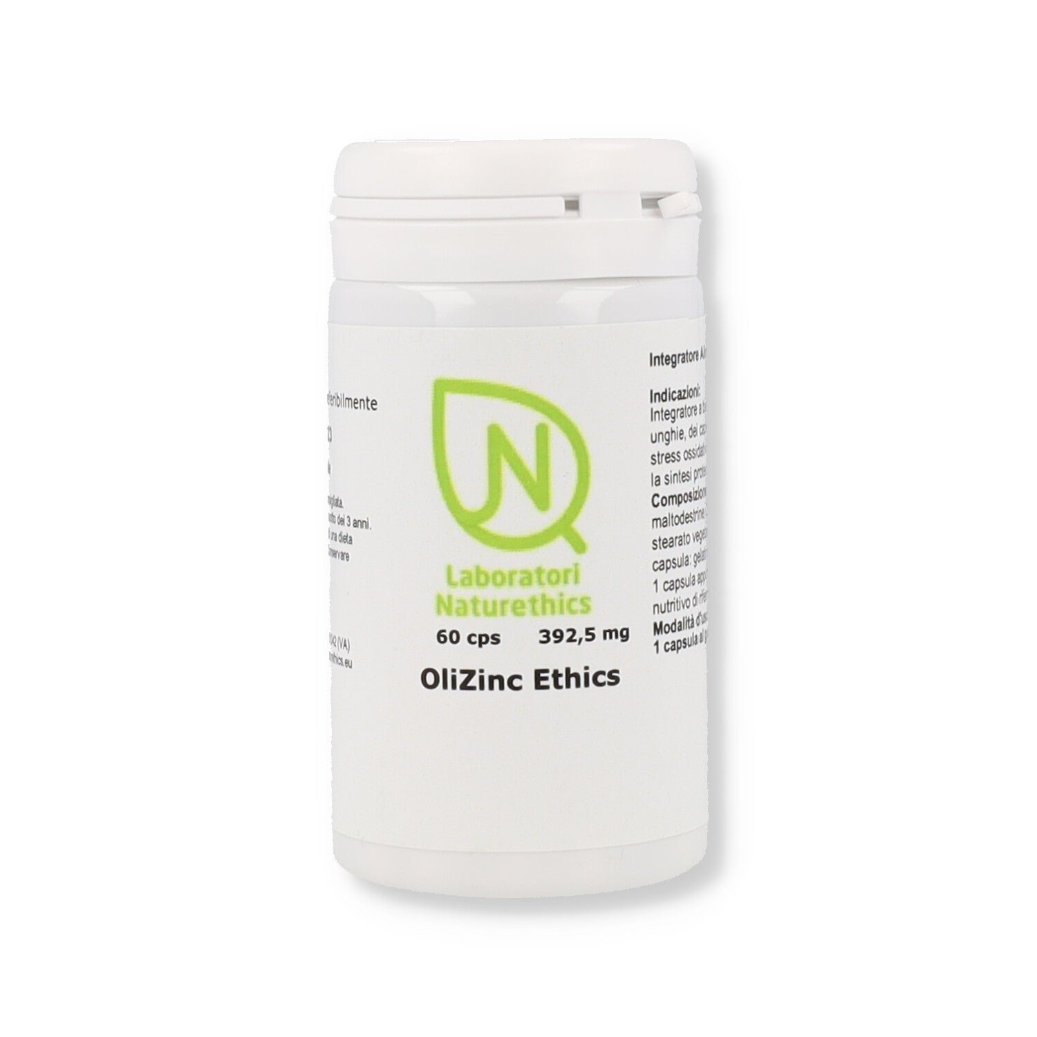 OLIZINC ETHICS ZINCO 60CPS