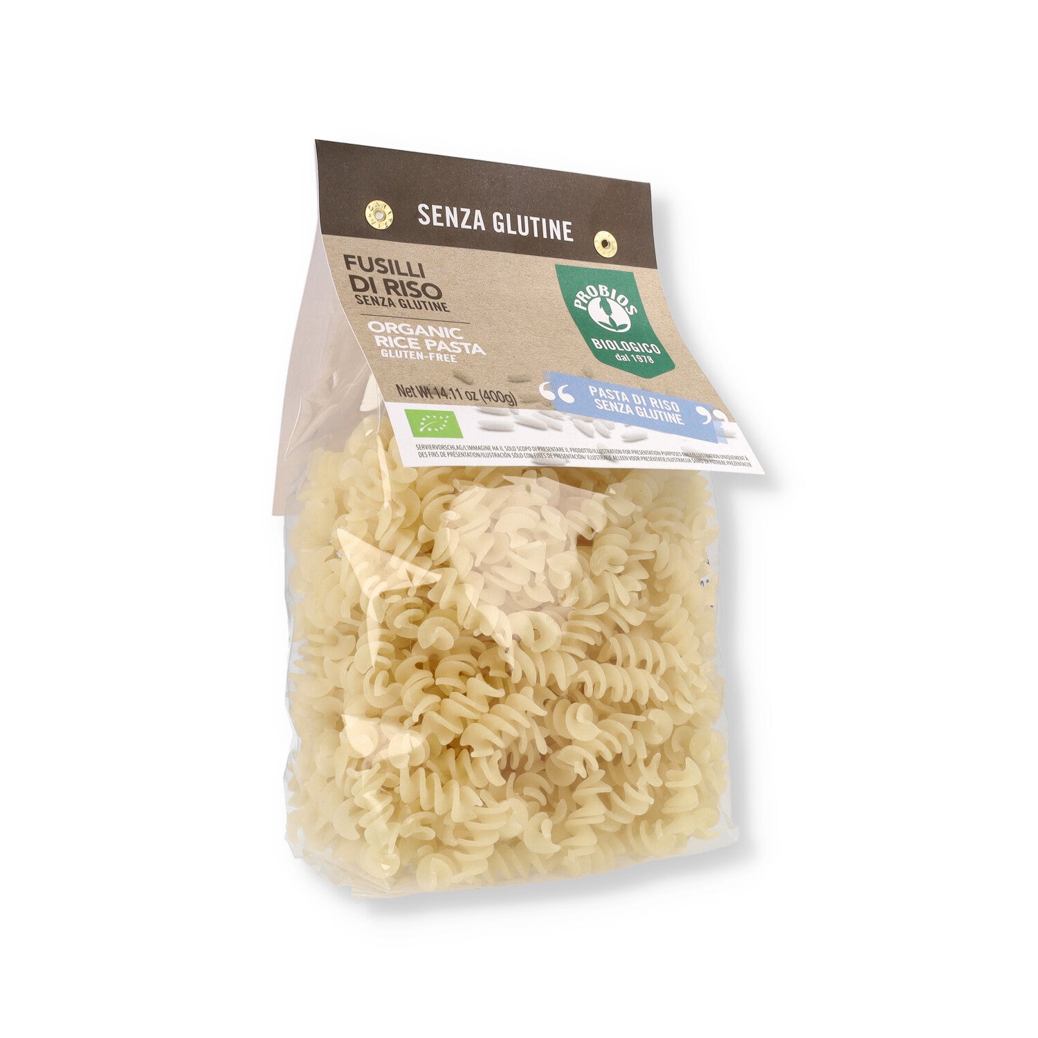 FUSILLI DI RISO 400G