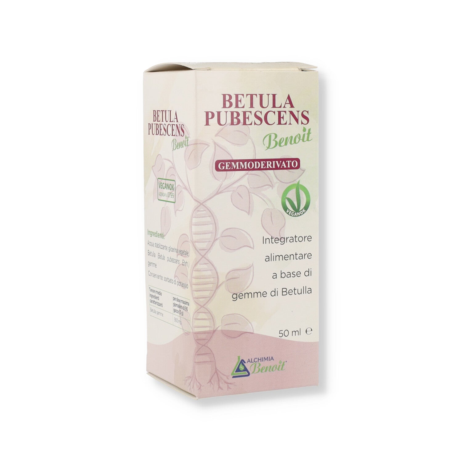 BETULLA PUBESCENS GEMMODERIVATO 50ML