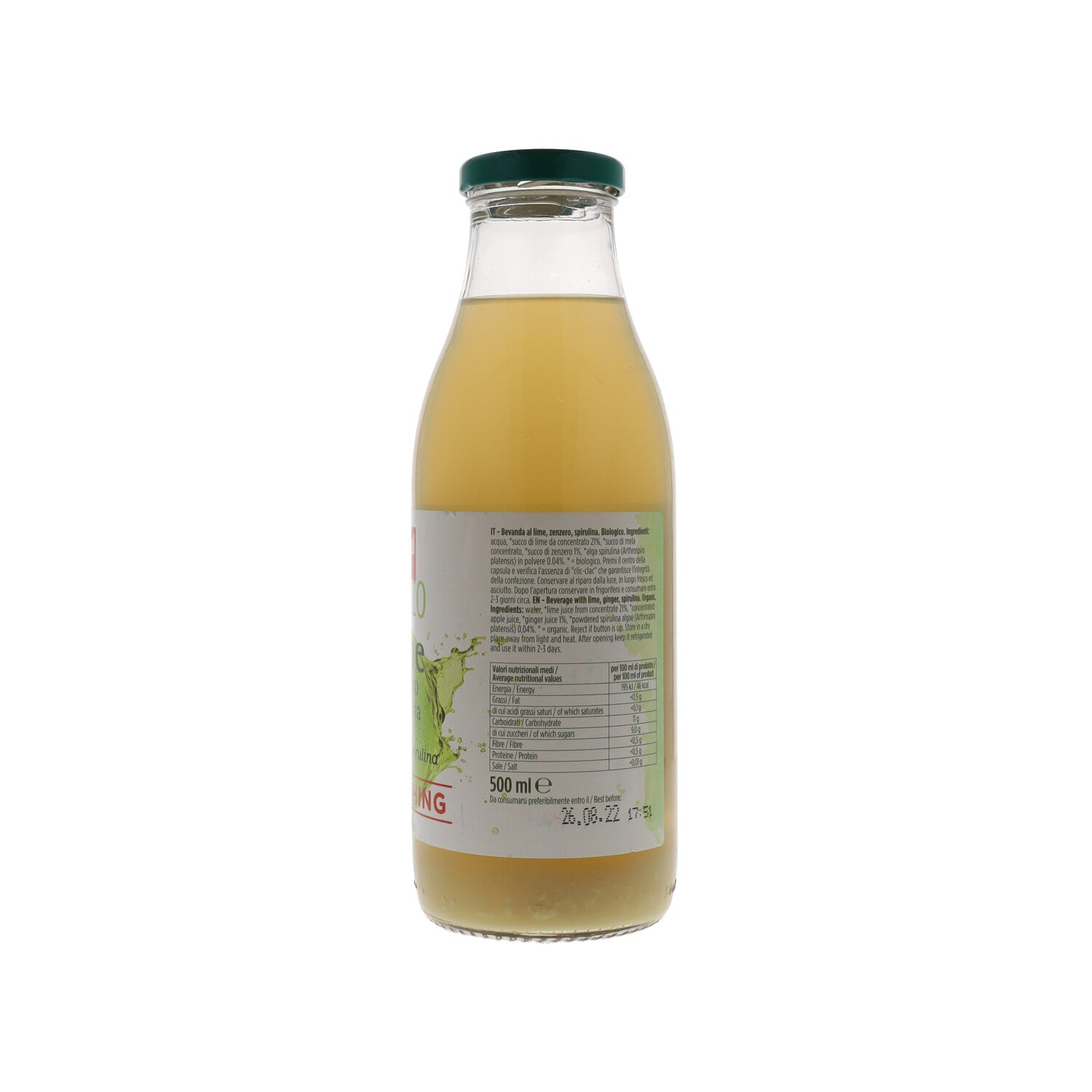 GERMINAL BEVANDA LIME ZENZERO SPIRULINA 500ML