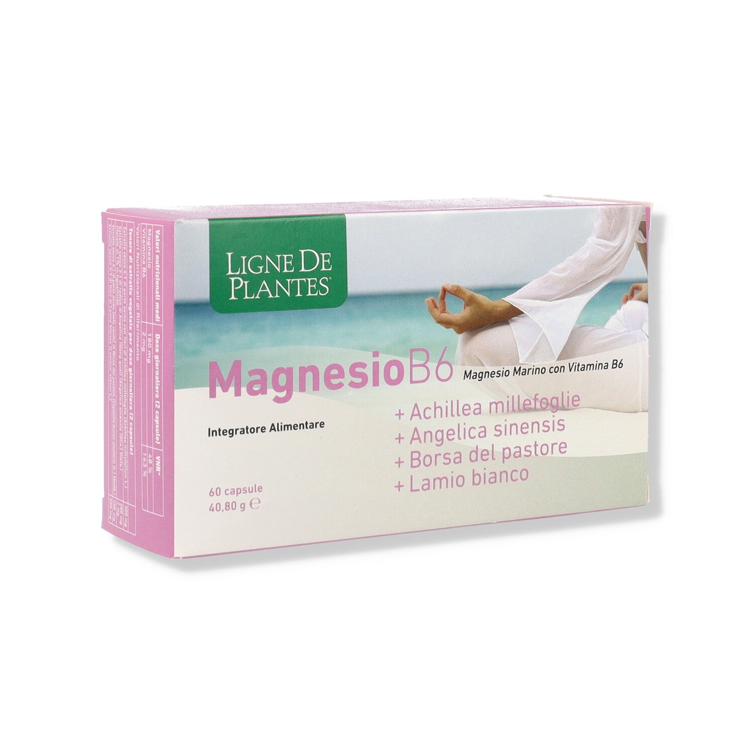 LIGNE MAGNESIO B6 C/ACHILLE,ANGELICA,BORSA PASTORE, LAMIO BIANCO 60 CPS