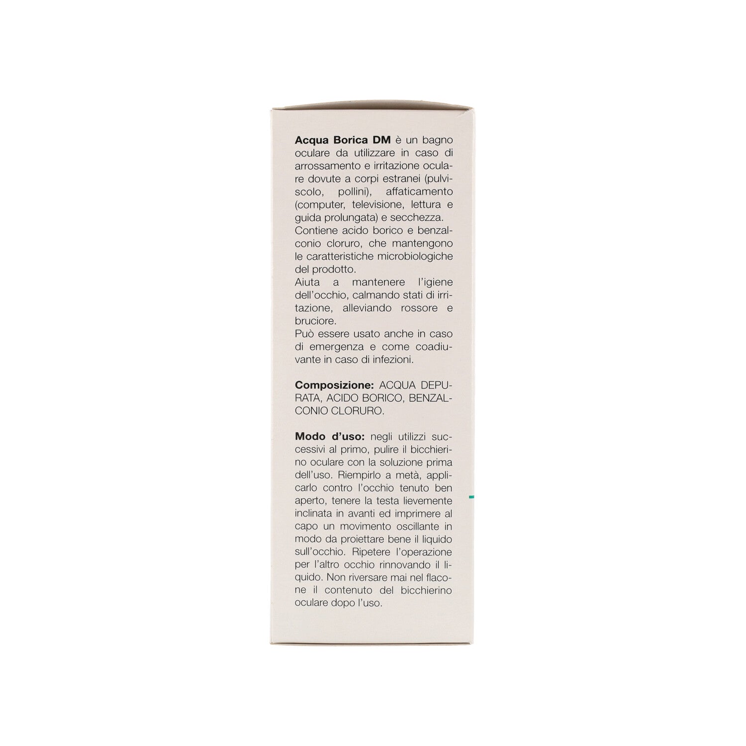 ACQUA BORICA BAGNO OCULARE 500ML