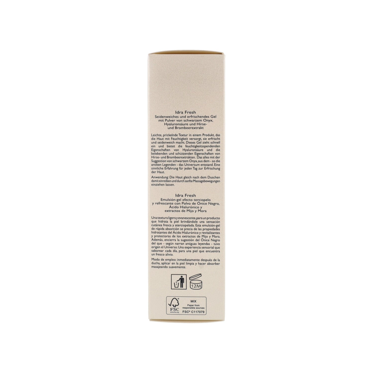EXENTHIA MEDITERRANEA ONICE NERA IDRA FRESH 200ML