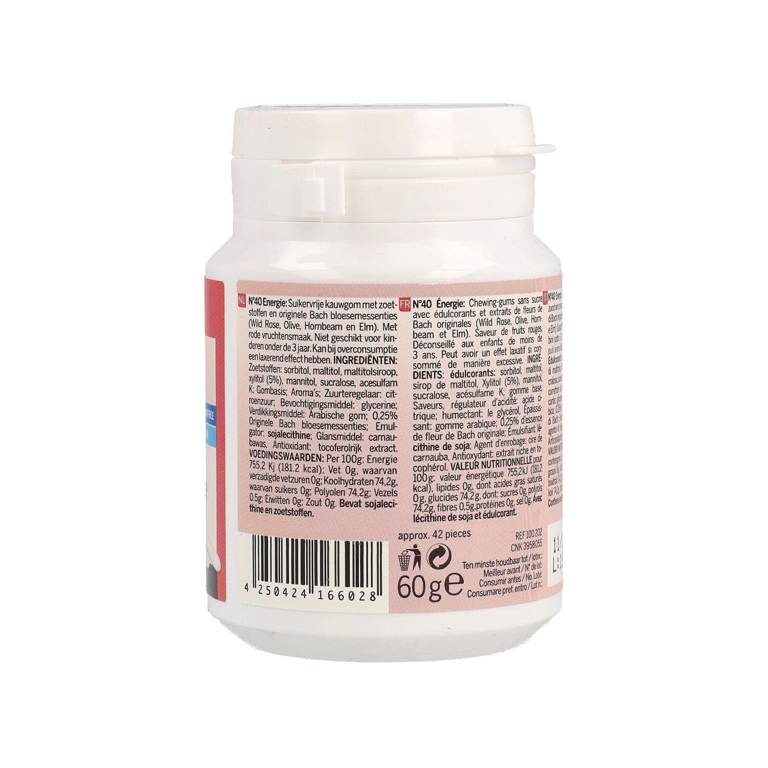 LEMON PHARMA GOMME DA MASTICARE 40 ENERGIA FIORI DI BACH