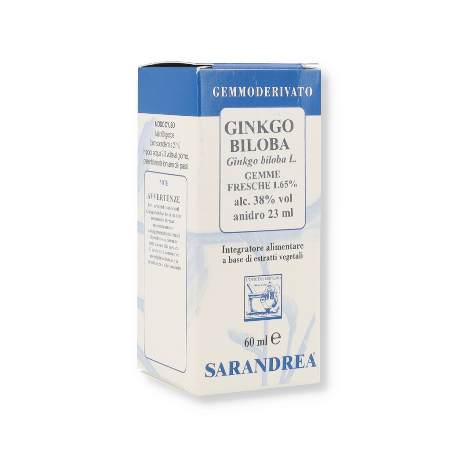 GINKGO BILOBA 60ML MG